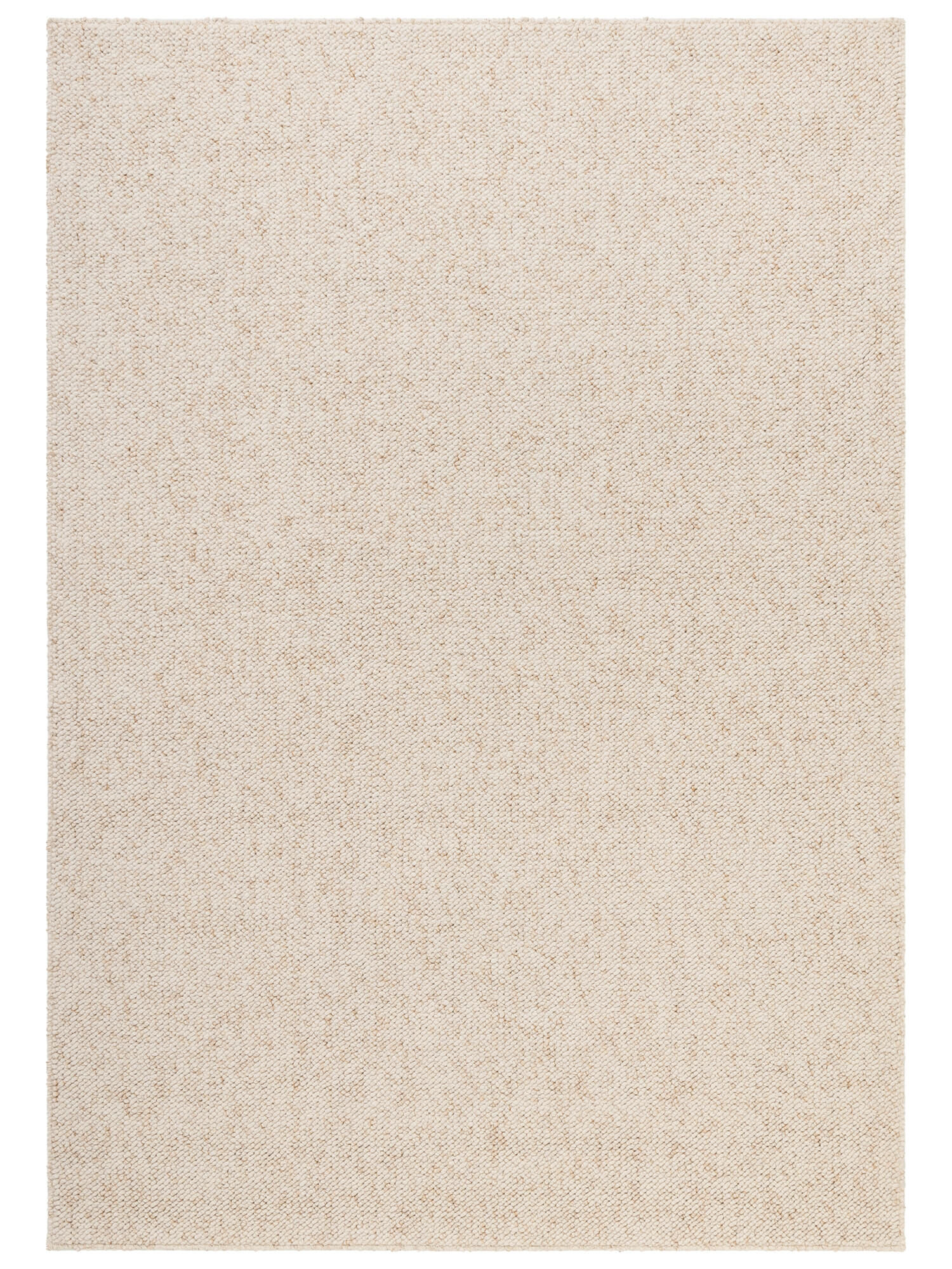 Teppich Wolle Optik Rocco 6228 Creme