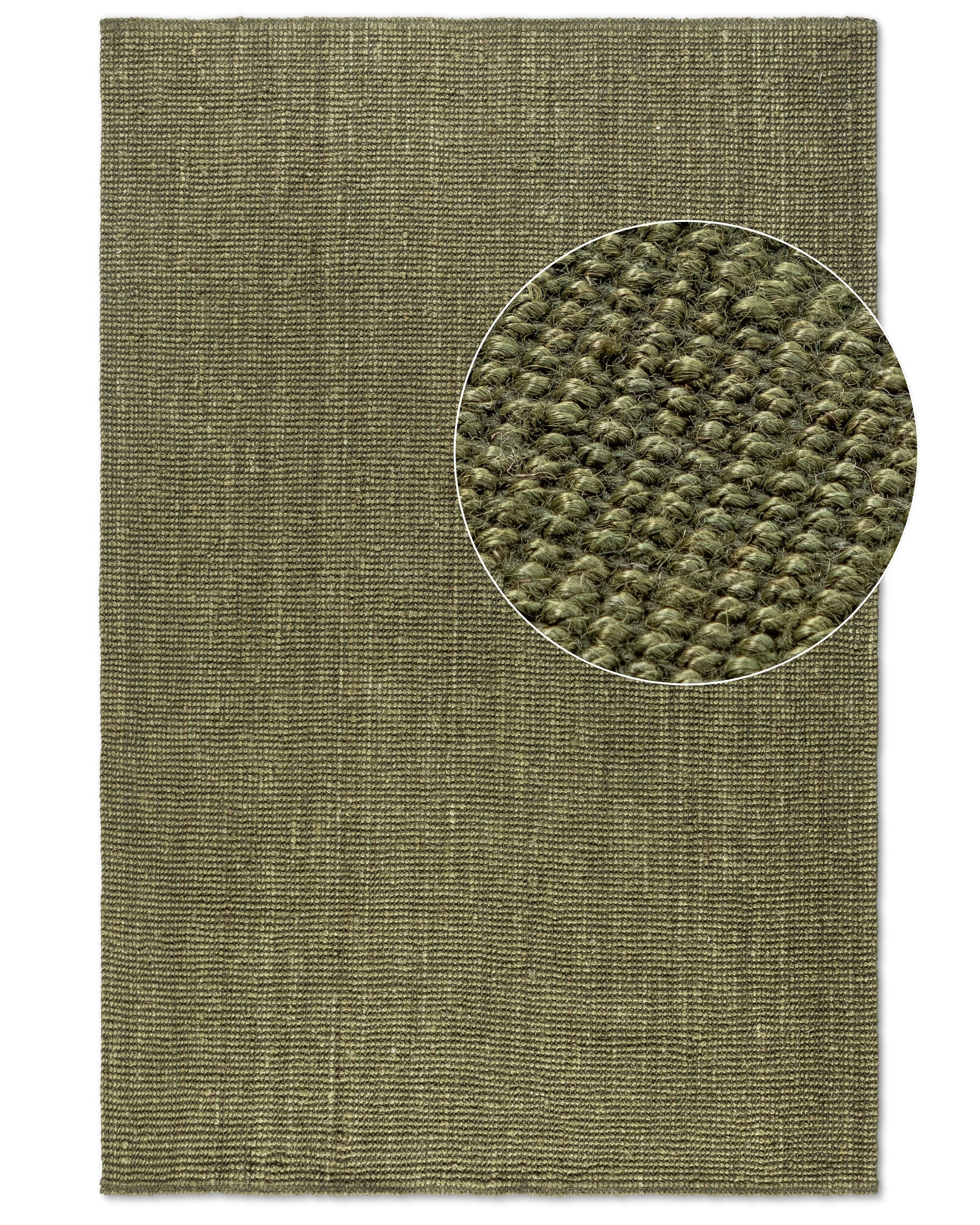 Juteteppich Bouclé Jaipur 5977 Grün