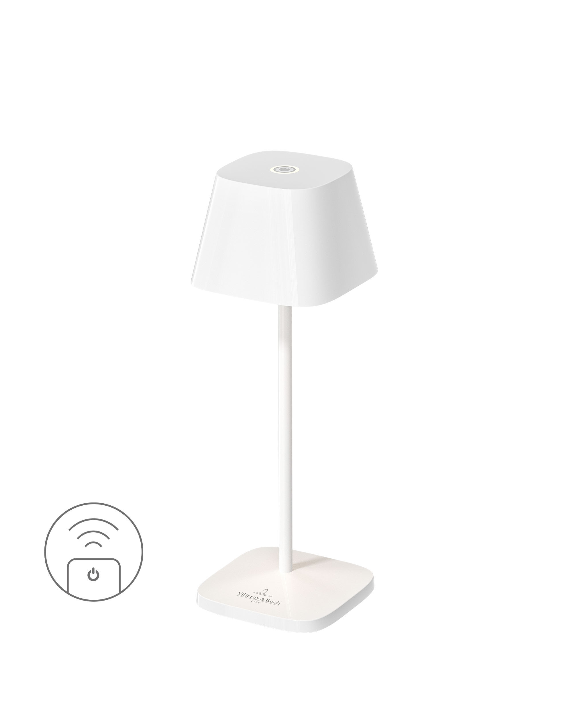 Villeroy & Boch NEAPEL MICRO RC Keramik Akku-Tischleuchte In- & Outdoor