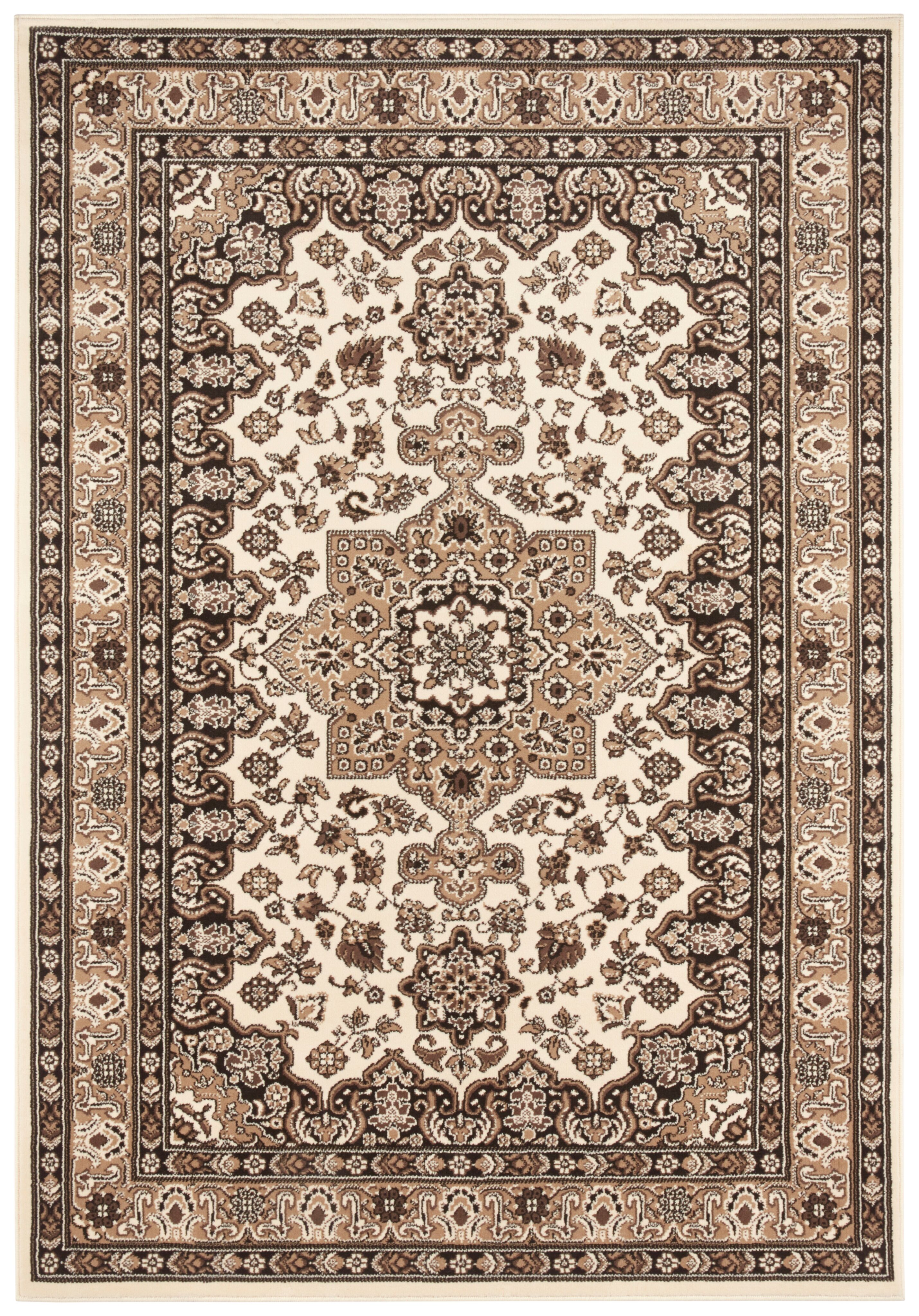 Orientteppich Parun Täbriz Mirkan 4105 Beige