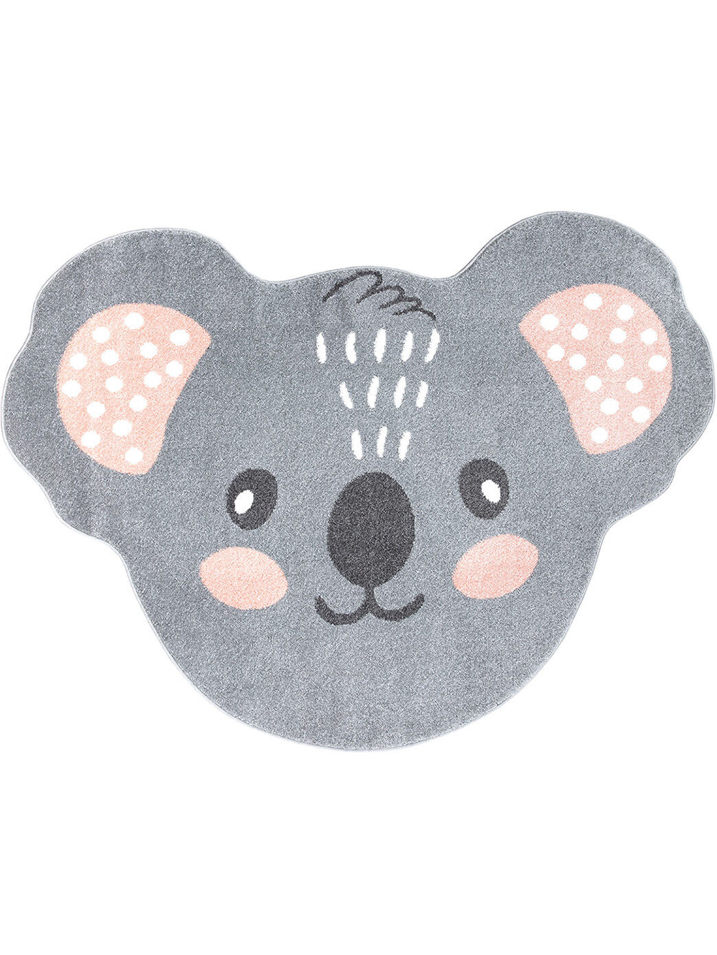 Kinderteppich Koala Grau 120x160 1