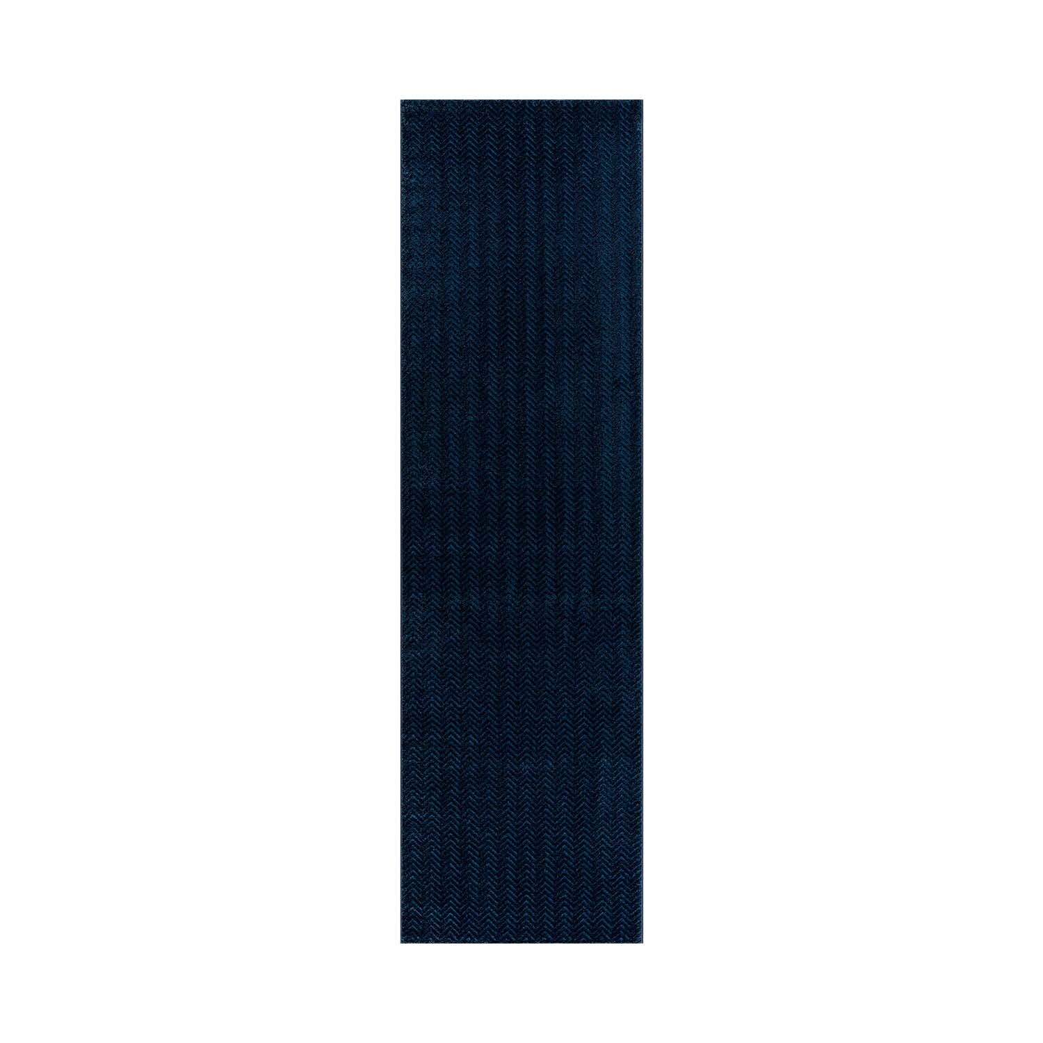 Teppich Modern Luxus Blau 508 Laeufer