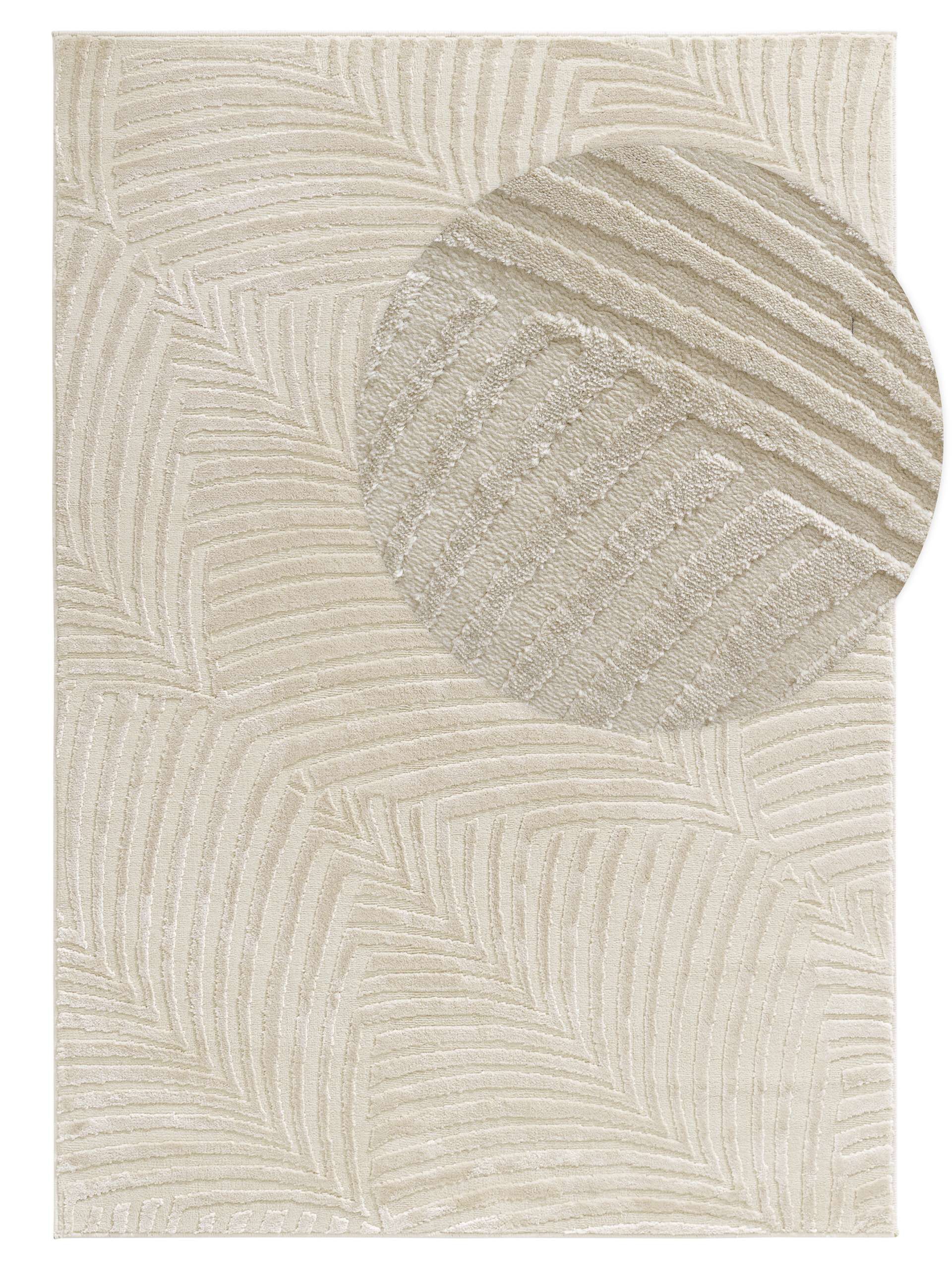 Teppich Modern Japandi Moonlight 1181 Creme