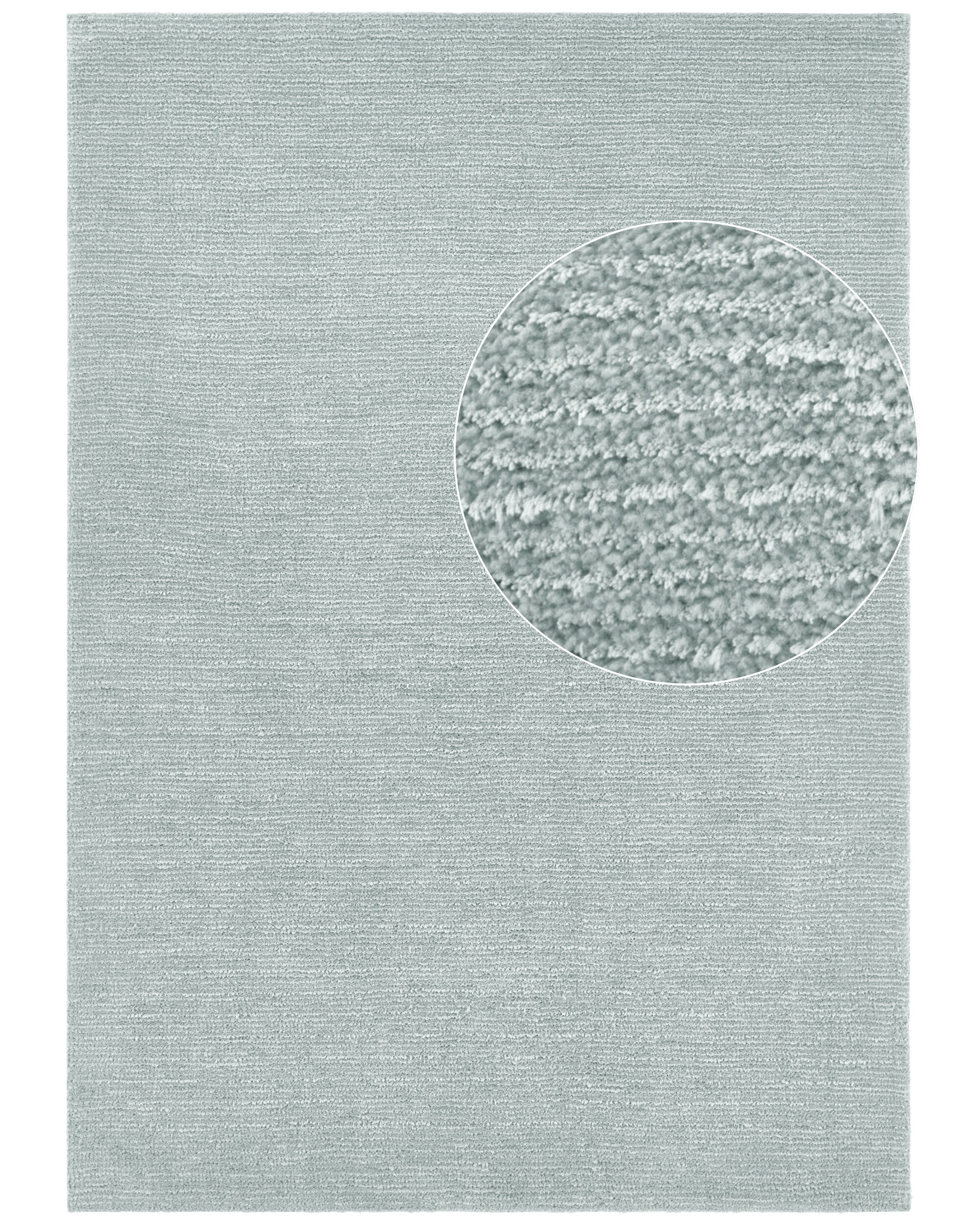 Kurzflor Teppich Cloud Supersoft 3929 Hellblau