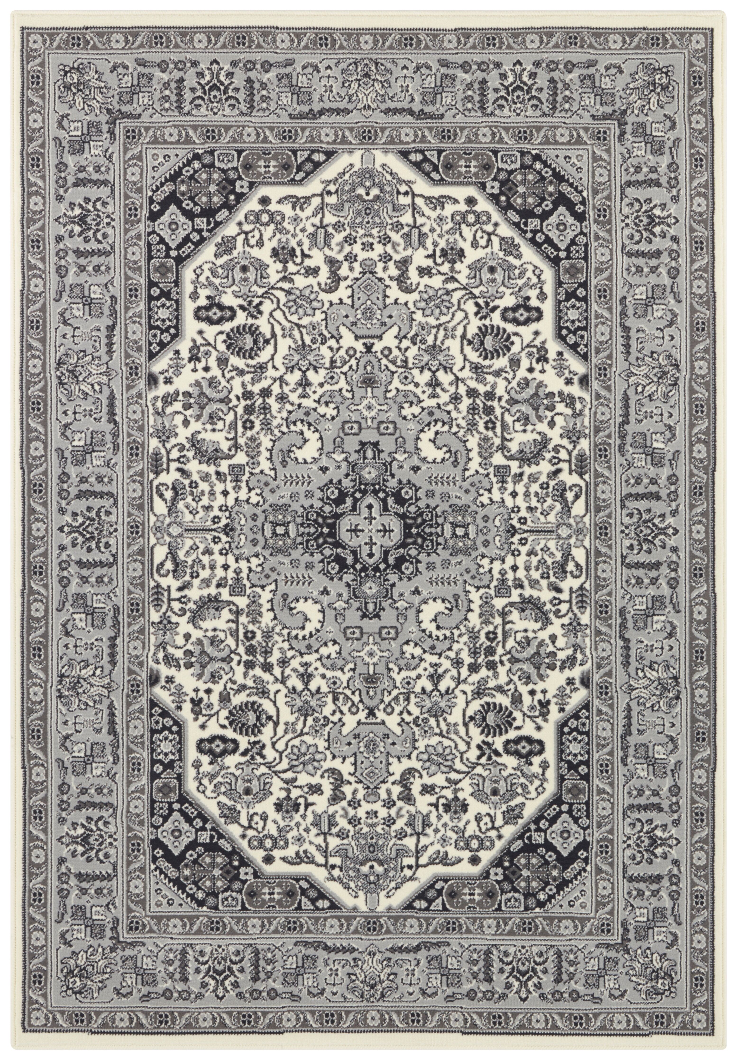 Orientteppich Skazar Isfahan Mirkan 4437 Creme