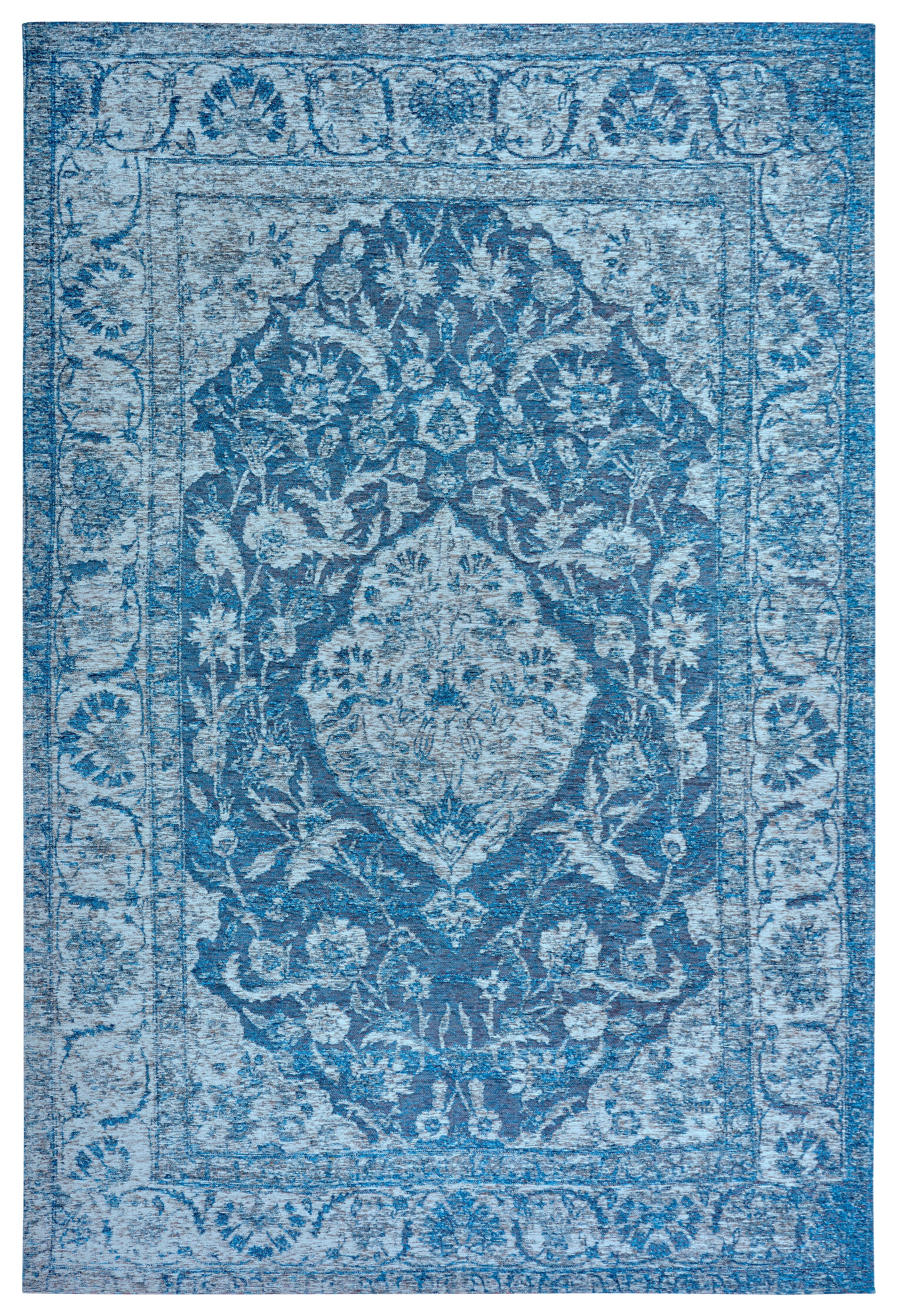 Teppich Medaillon Catania 5891 Blau