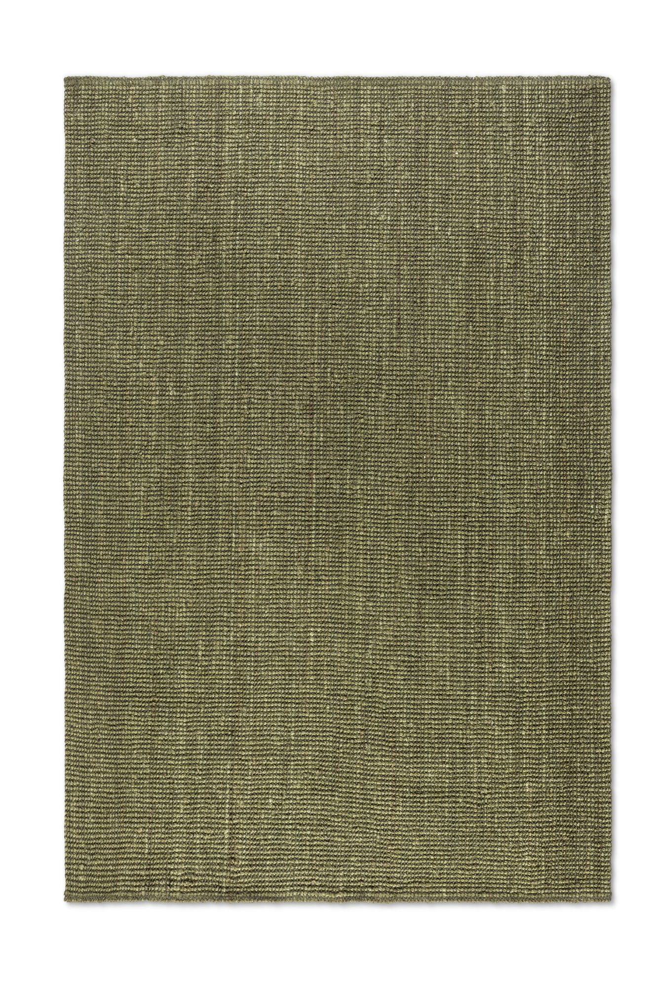 Jute Teppich Bouclé 5977 Grün