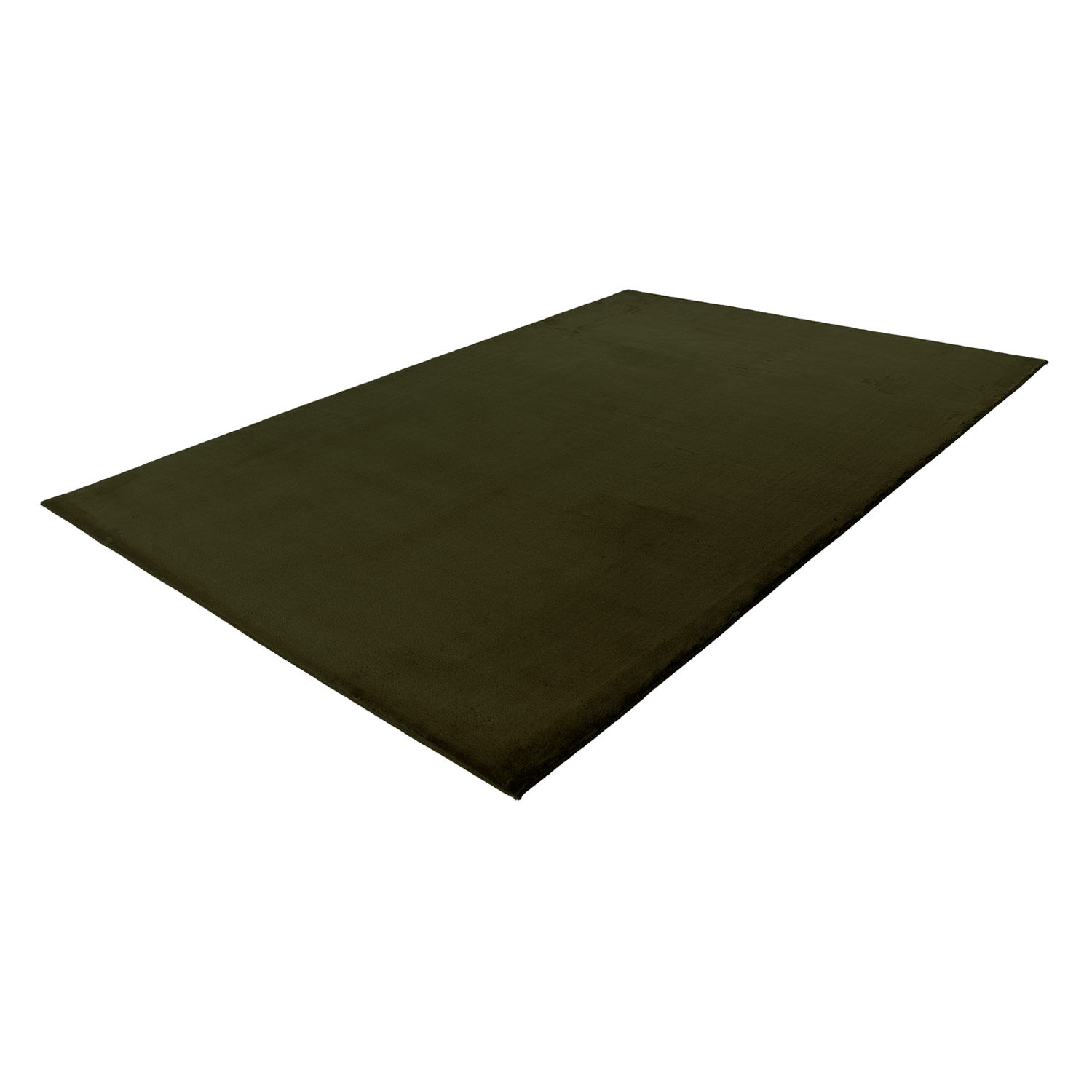 Flauschiger Teppich Mona Gruen 160x230 6