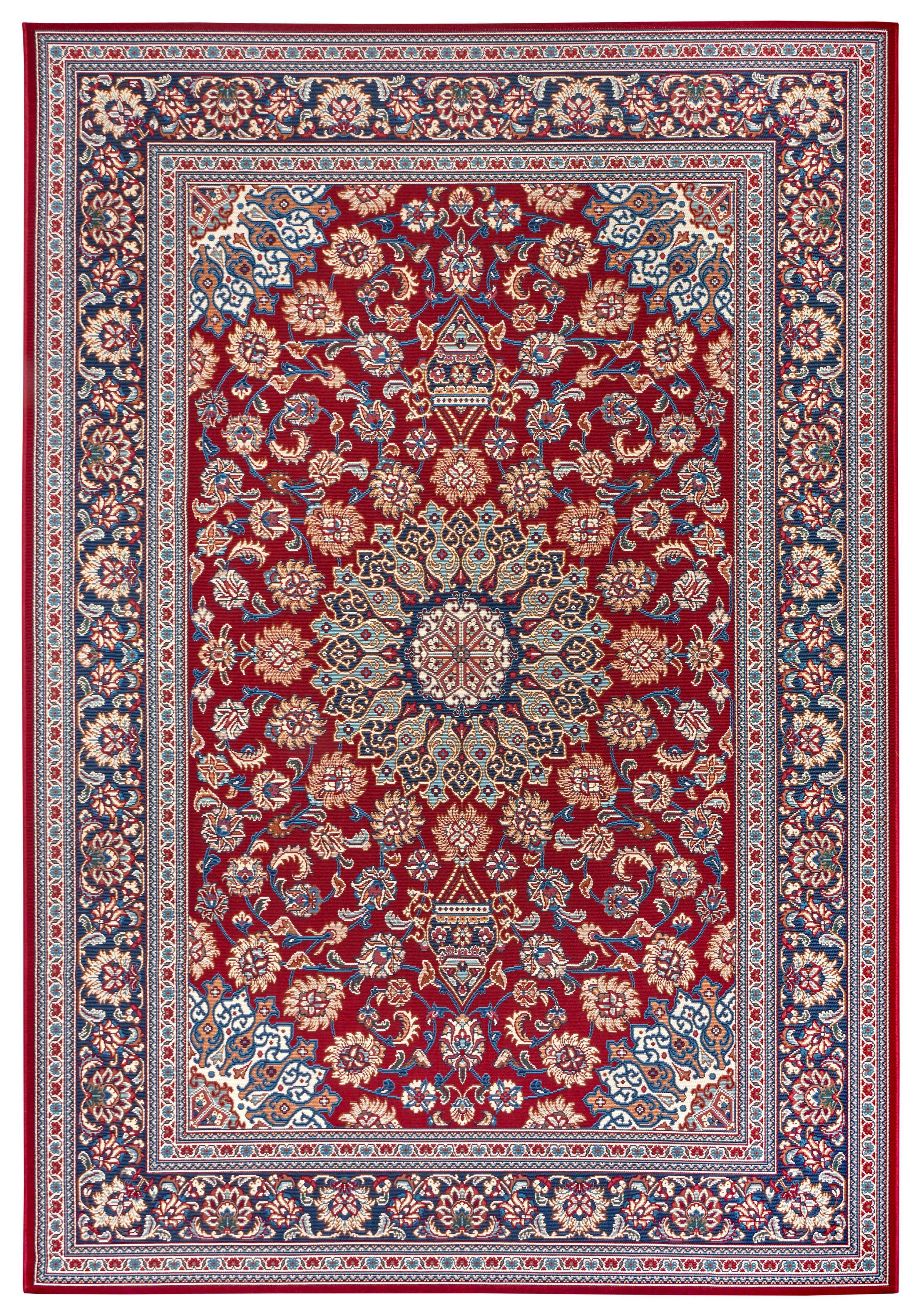 In- & Outdoor Orient Teppich Flair 5716 Rot/Blau