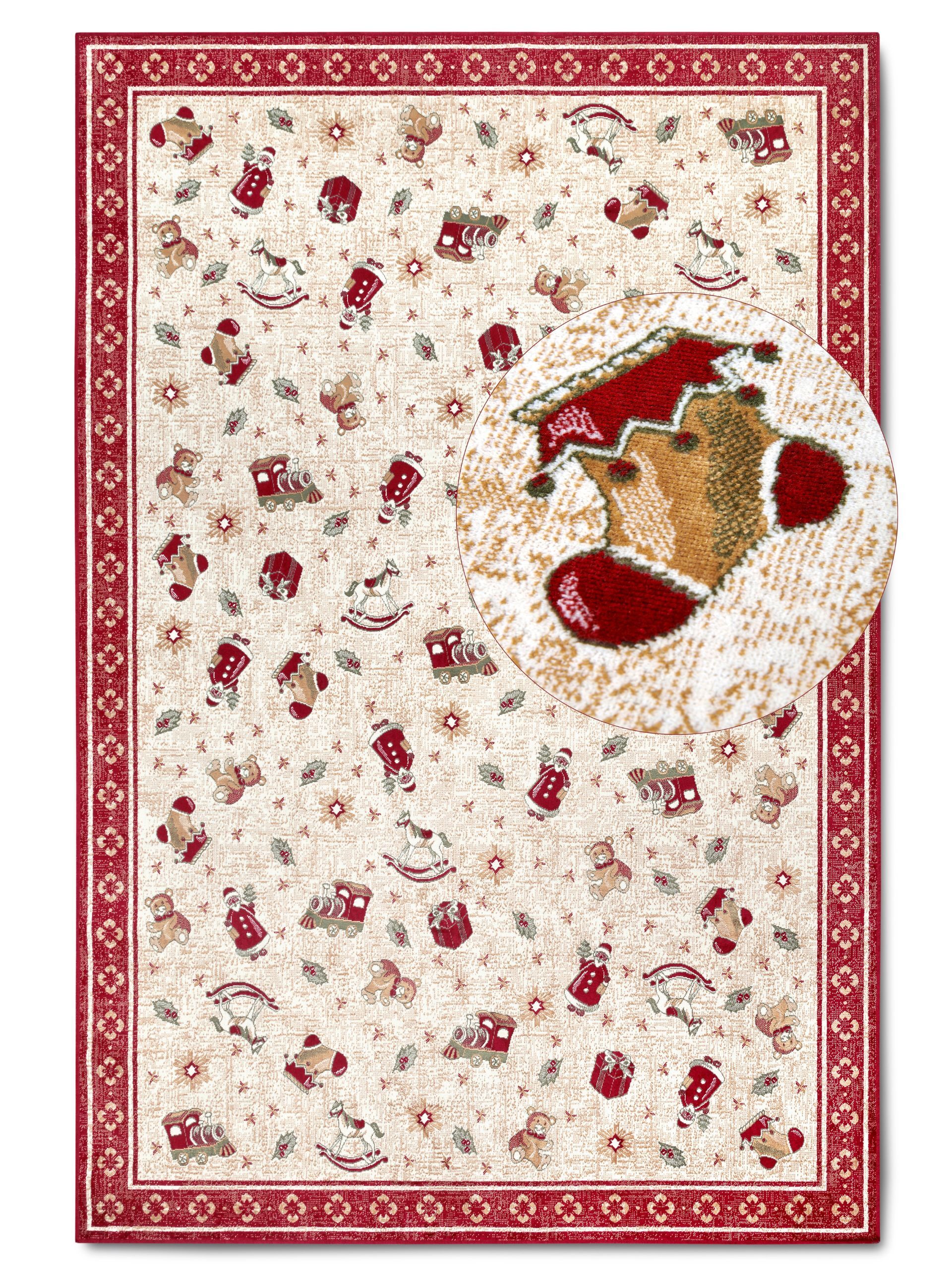  Villeroy & Boch Teppich Weihnachten Toy's Delight 6217 Rot