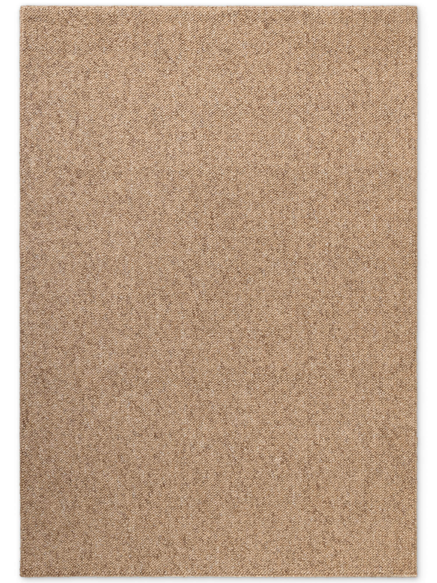 Waschbarer Teppich Wolle Optik Rocco 6227 Beige