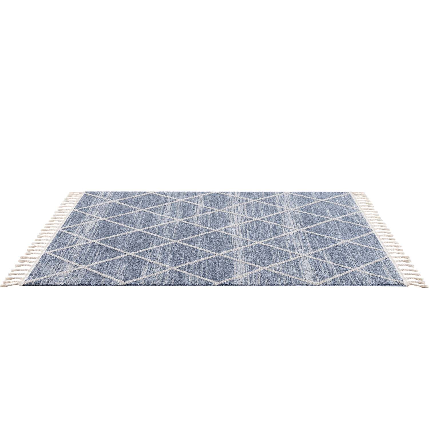 Teppich Modern Blau Deco 6462 Quer
