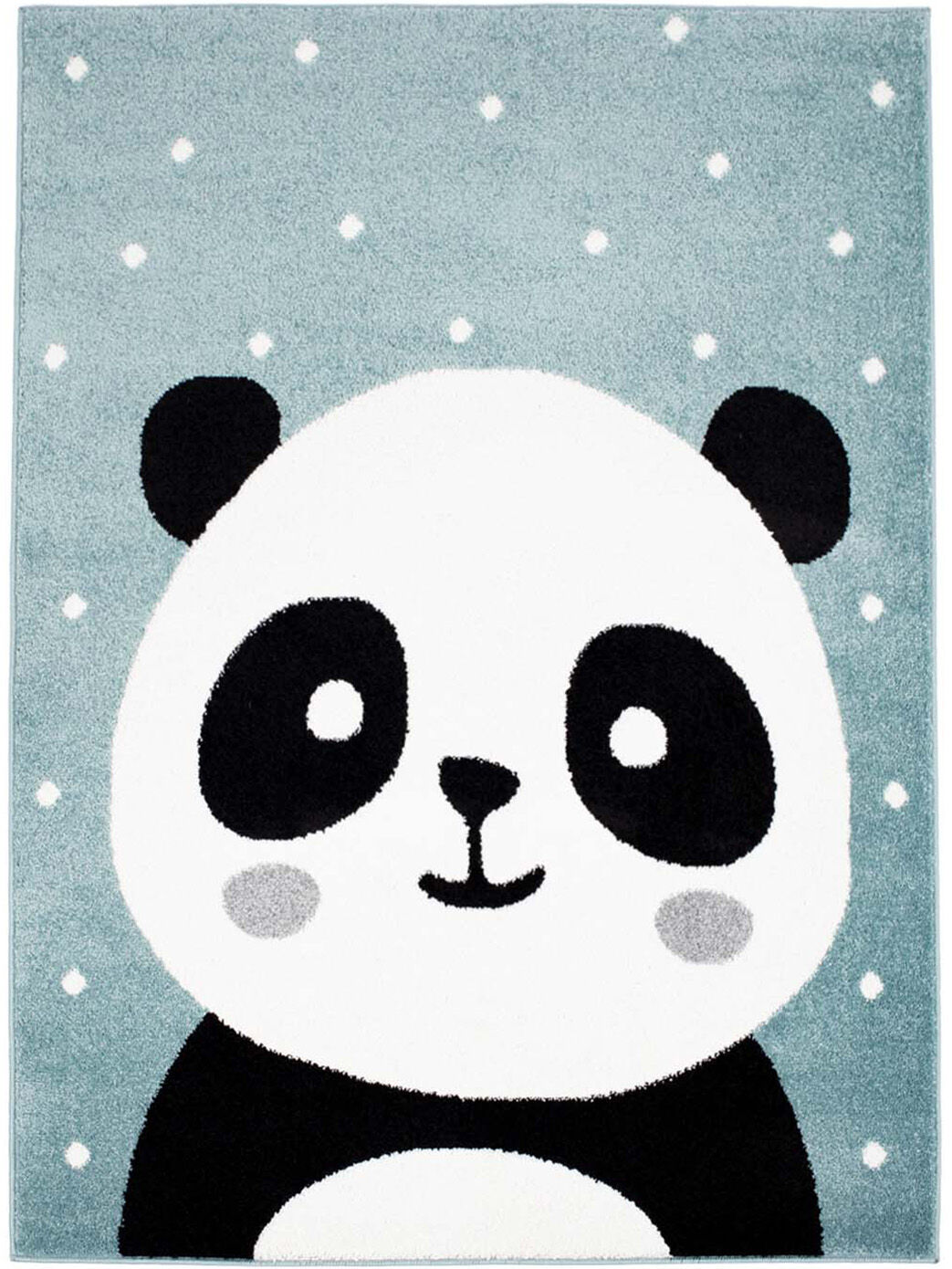 Kinderteppich Panda Blau 4331 Hoch