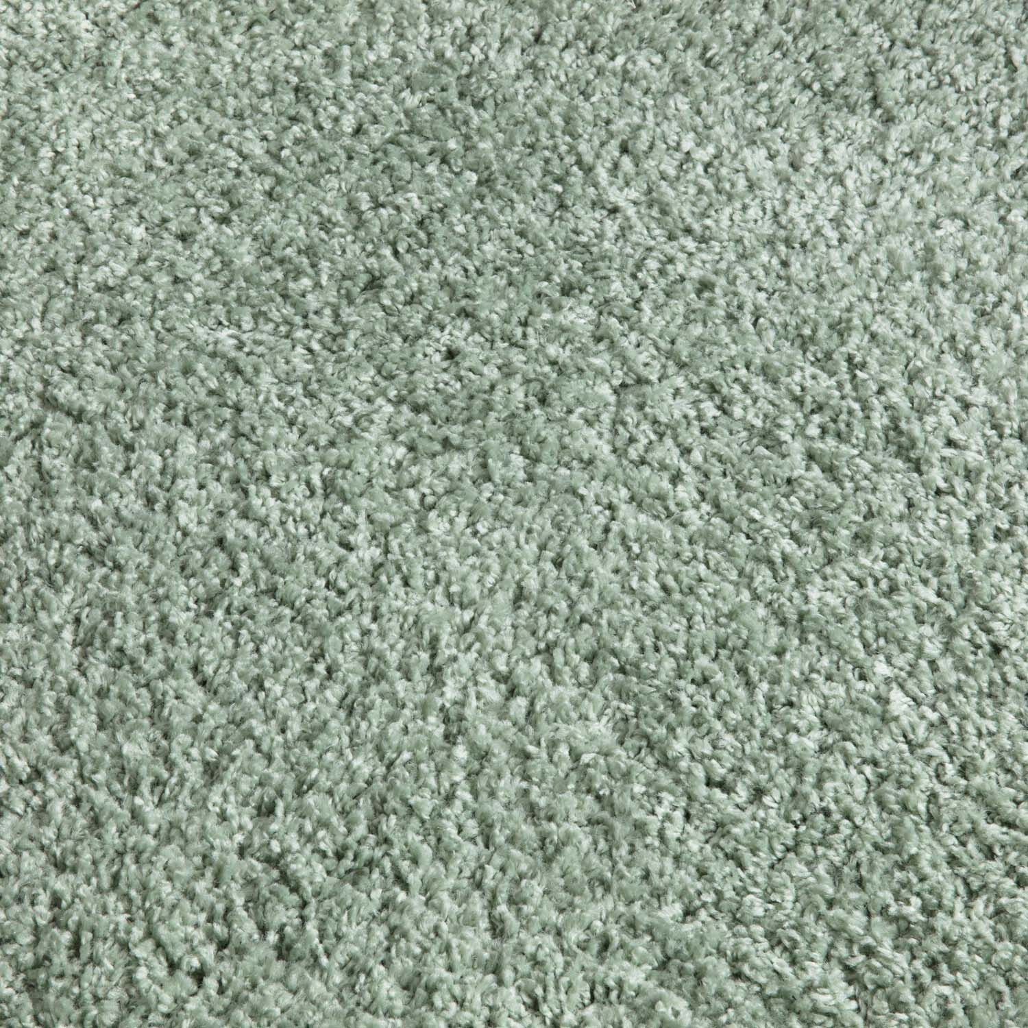 Hochflor Teppich Gruen 160x230 5