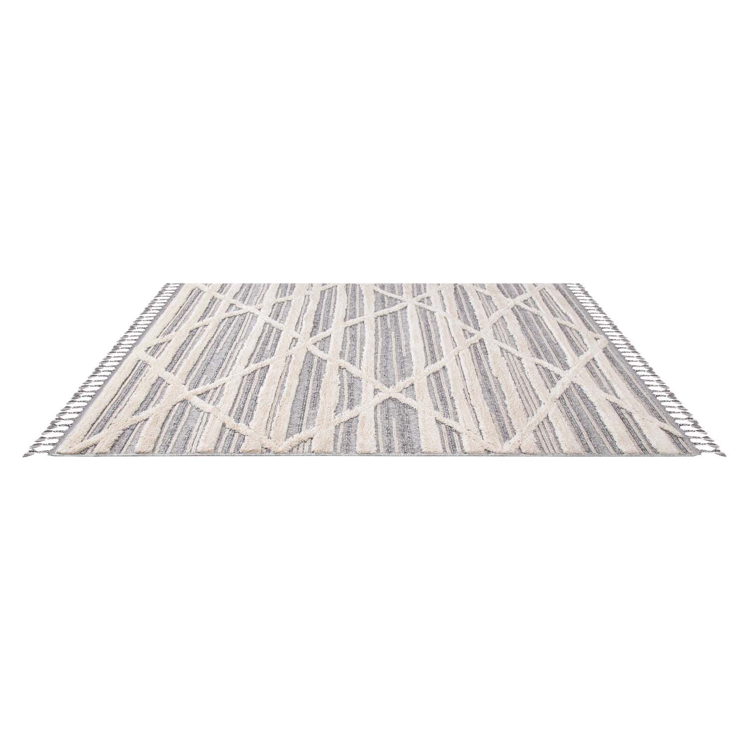 Teppich Skandinavisch Grau Aya 118 160x230 7