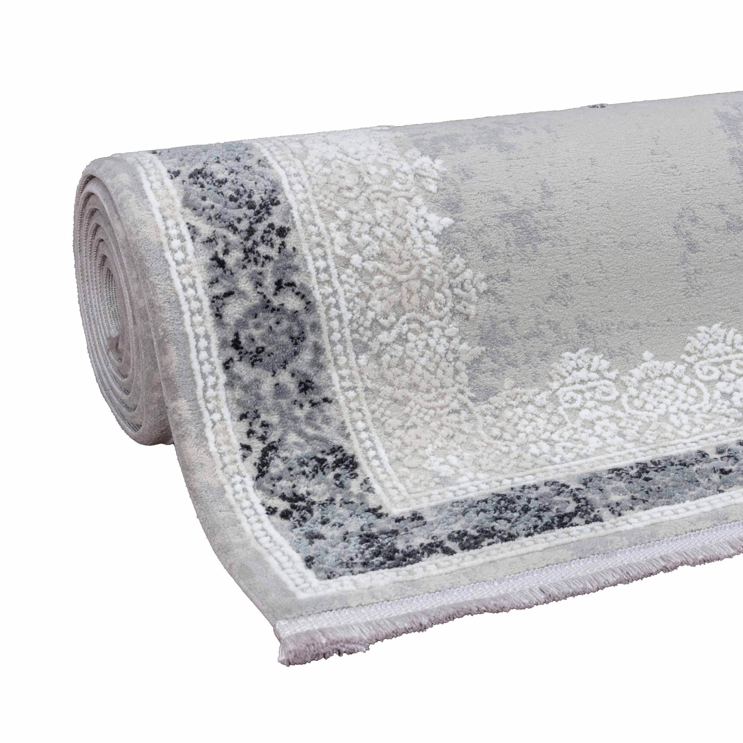 Teppich Modern Elano Grau