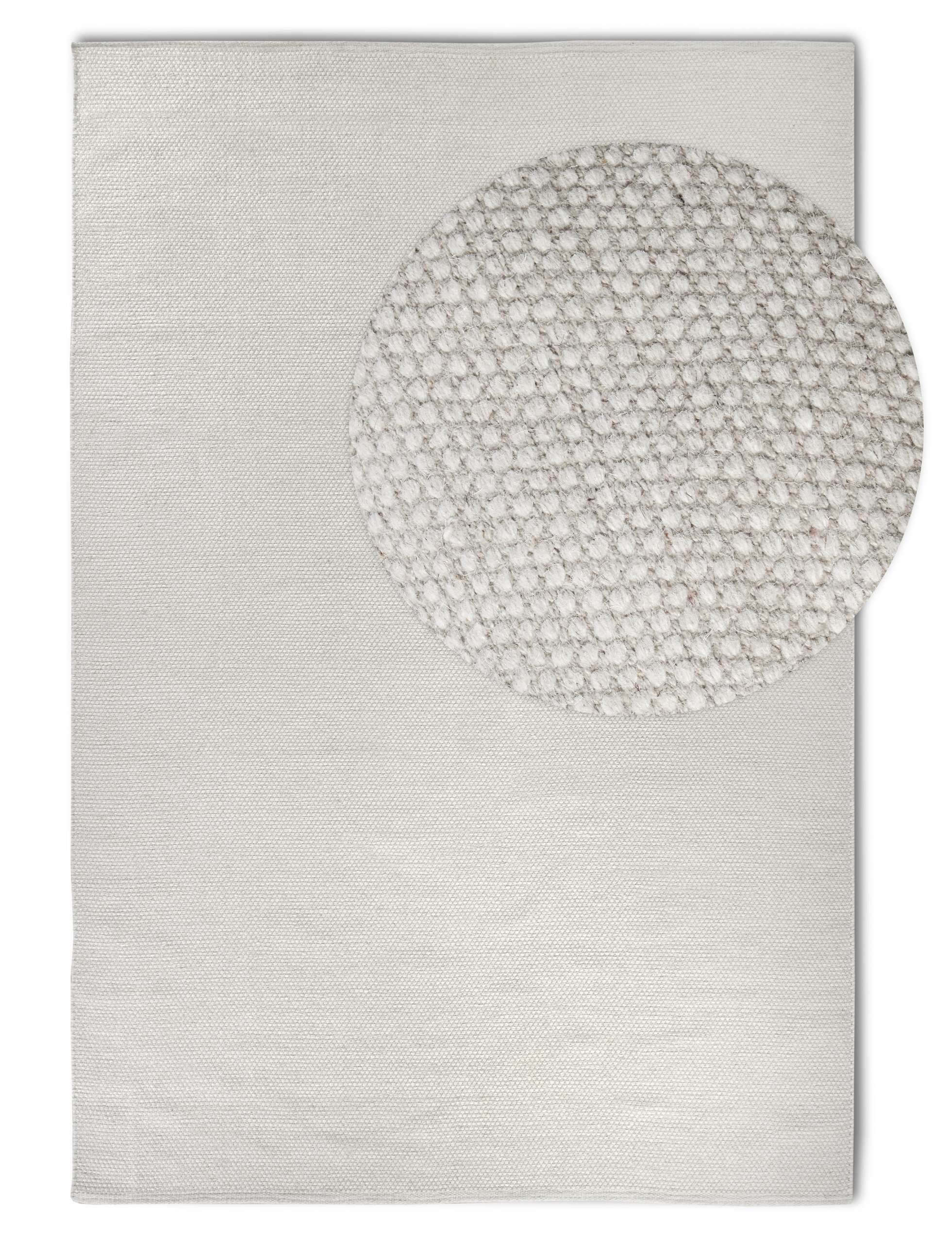 Wollteppich Delhi 6052 Weiß Wollteppich Delhi 6052 Weiß