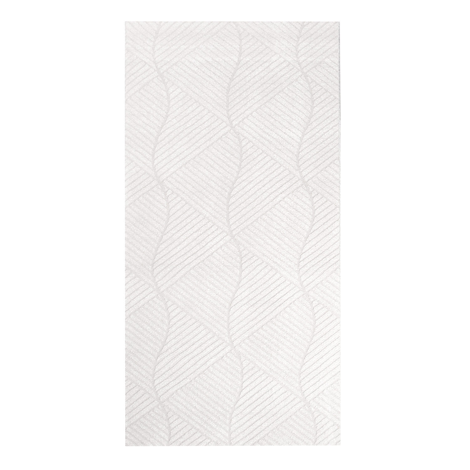 Teppich Modern Luxus Weiss 409 80x150 1