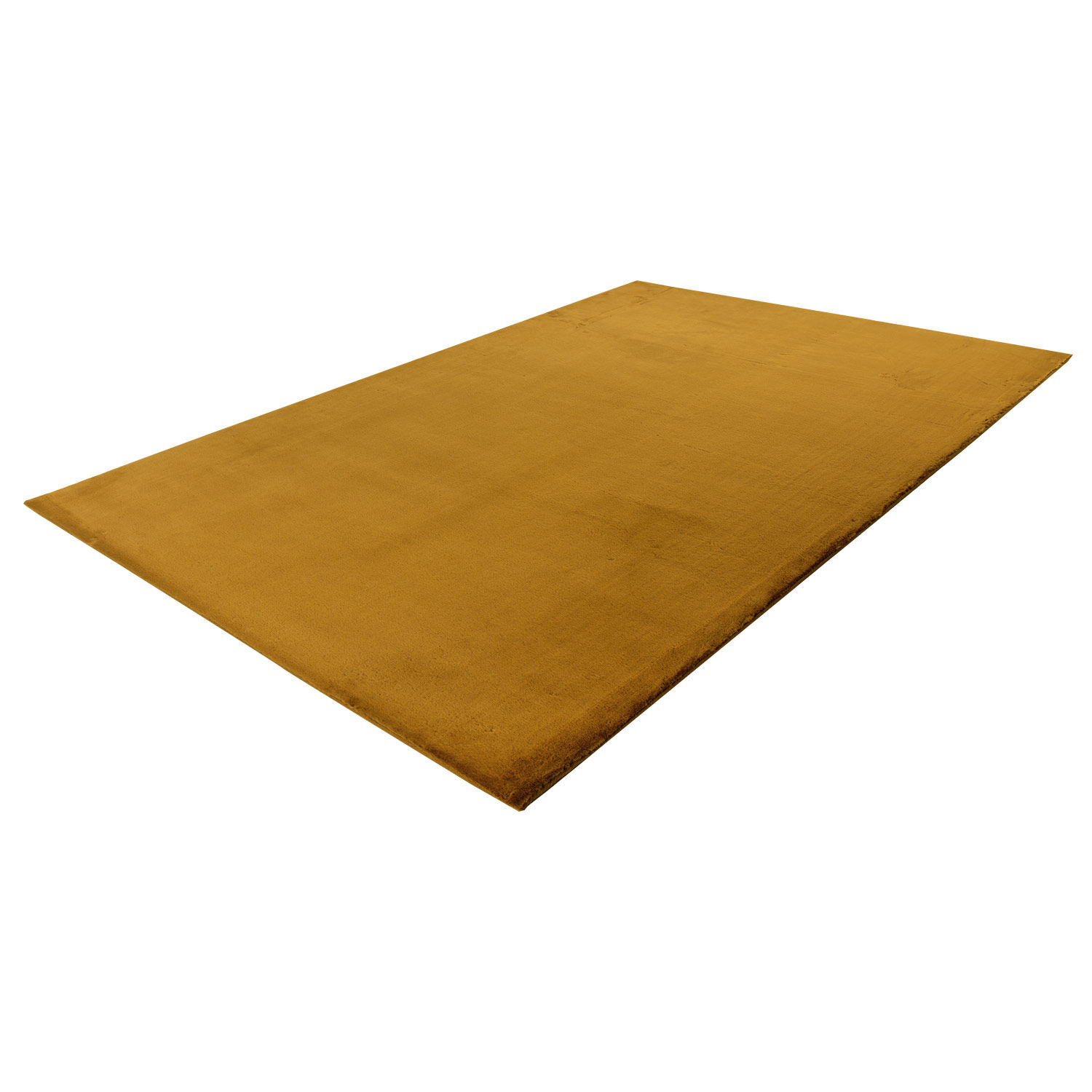 Flauschiger Teppich Mona Gold 160x230 7
