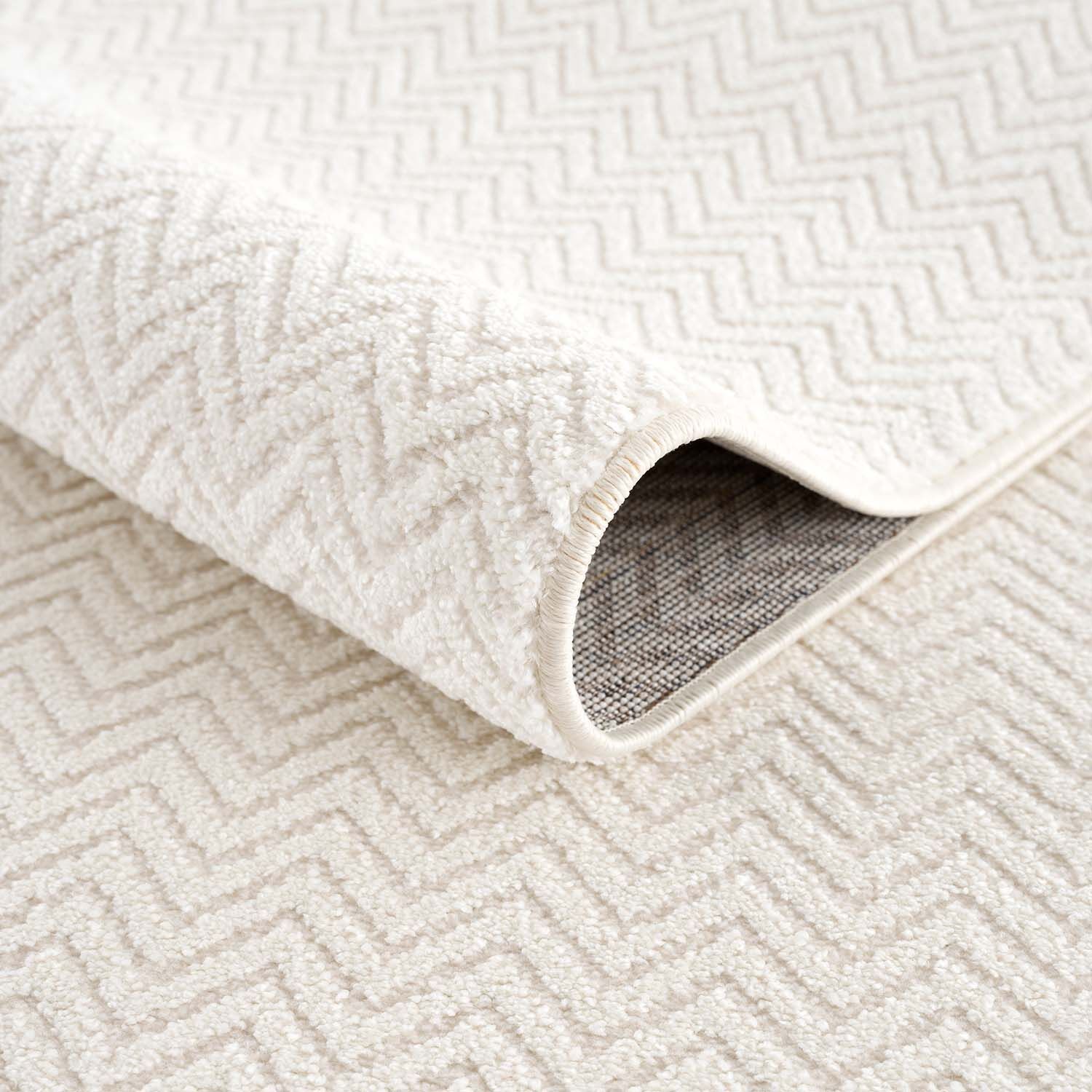 Teppich Modern Luxus Weiss 508 Detail