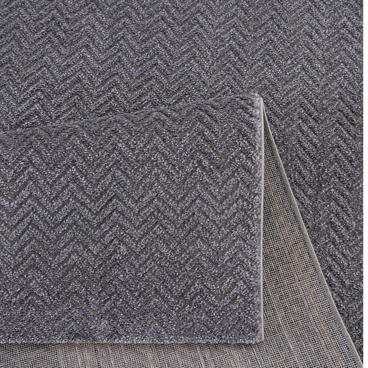 Teppich Modern Luxus Grau 508 Nah