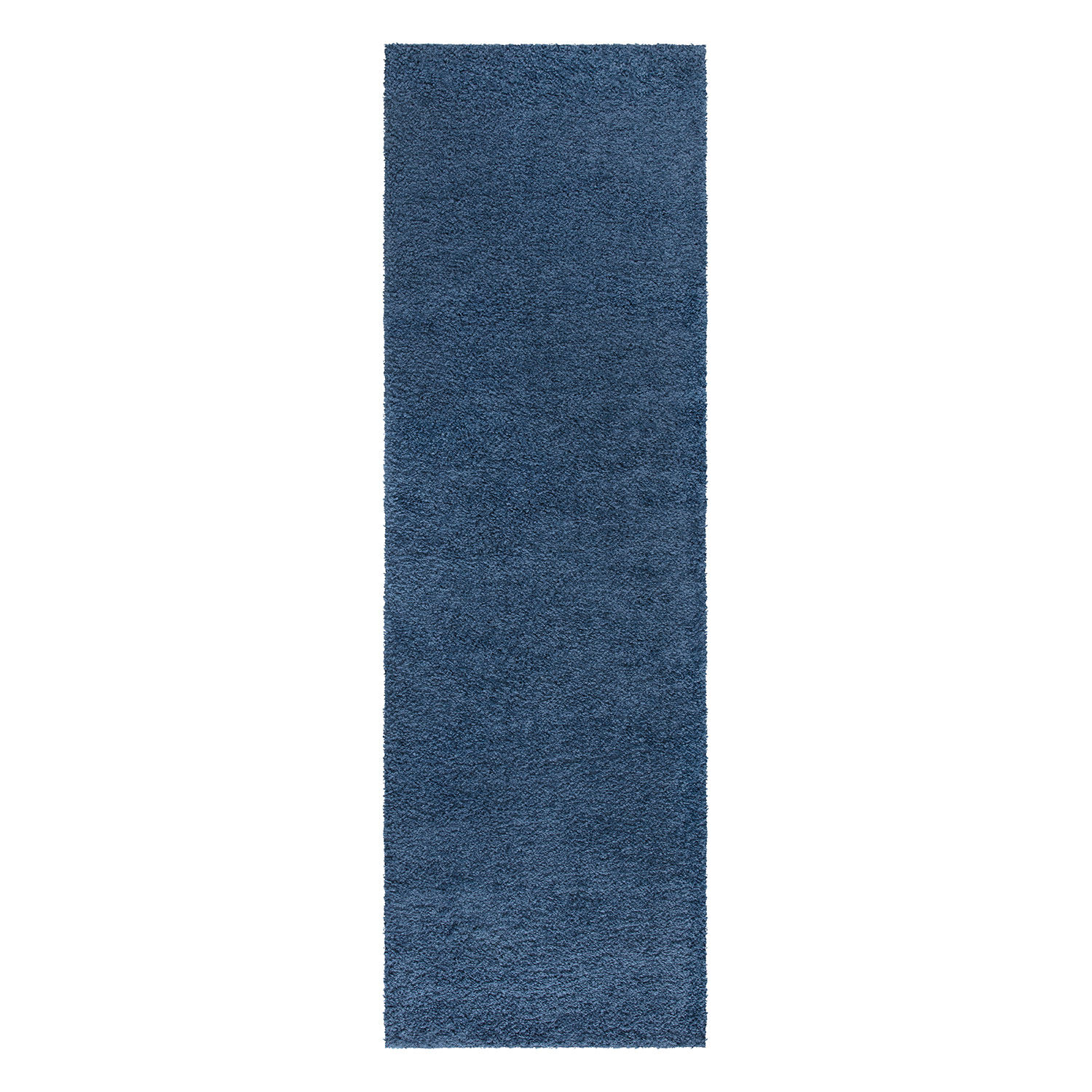 Hochflor Teppich Blau 080x300 1