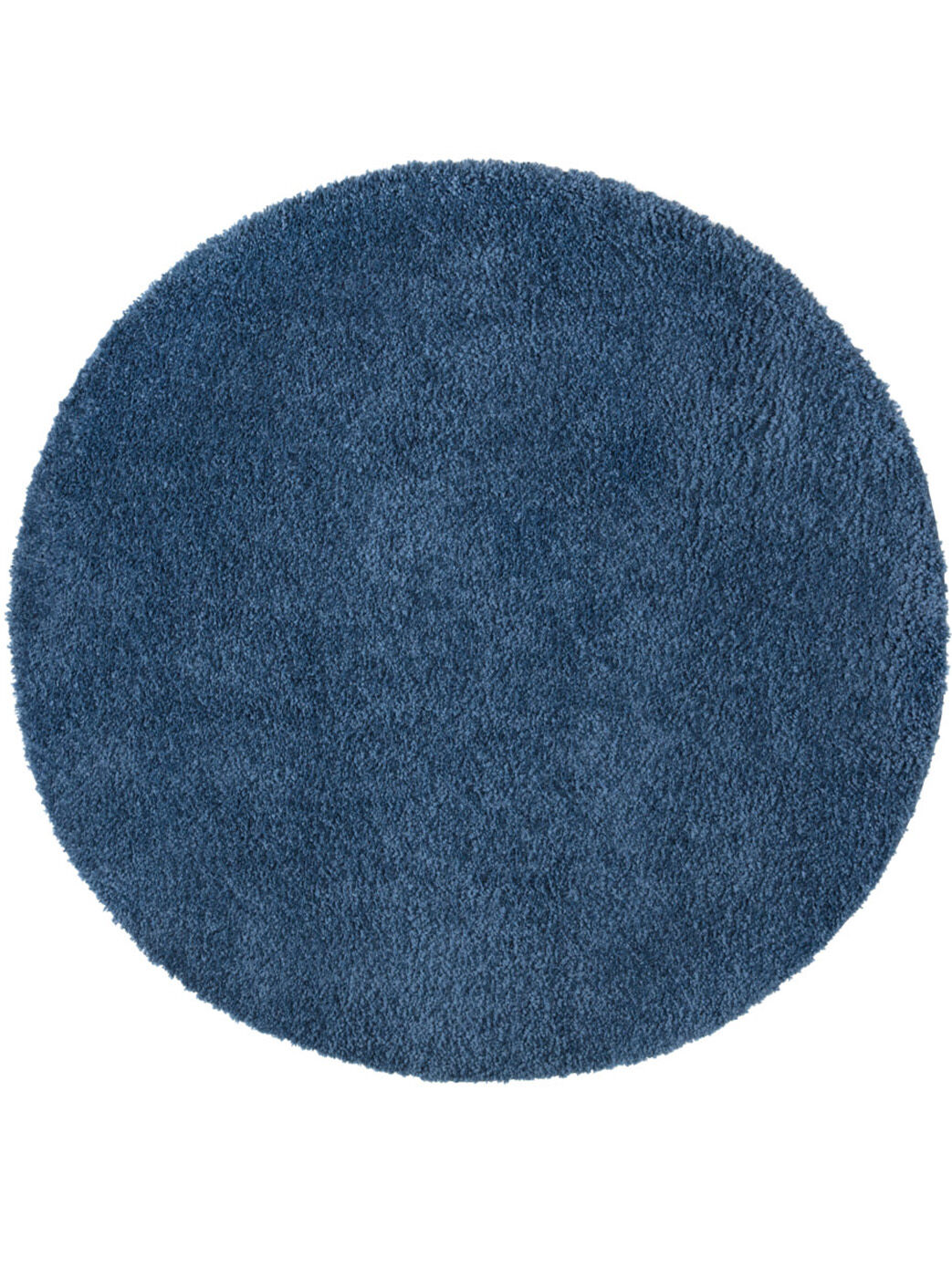 Hochflor Teppich Blau 160x160 1