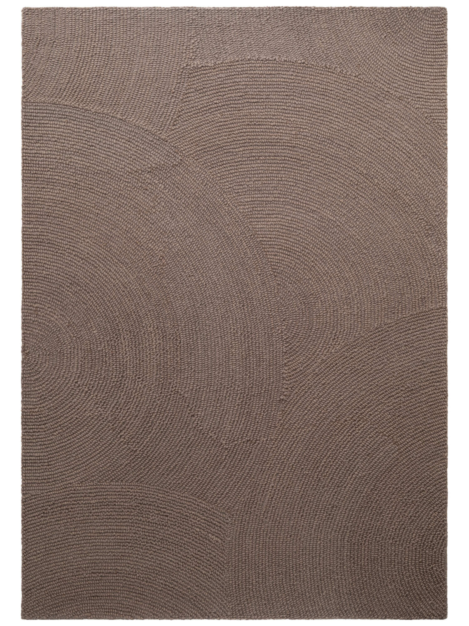 Wollteppich Handgetuftet Eleni 6219 Natur Taupe