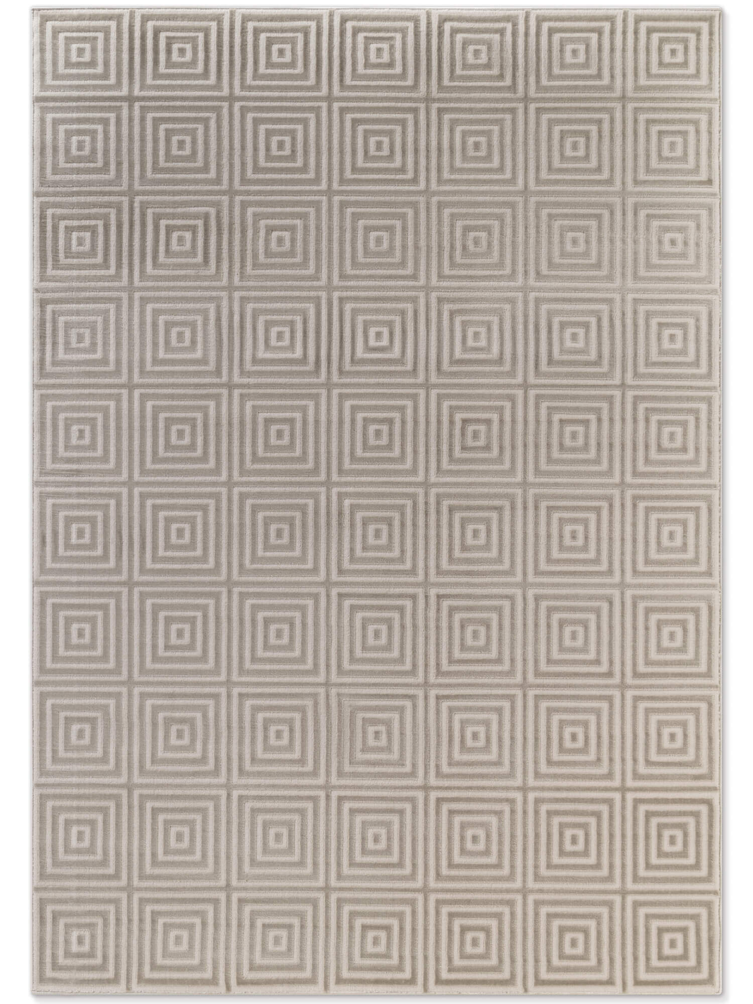 Teppich Kurzflor Modern Perles 106184 Beige