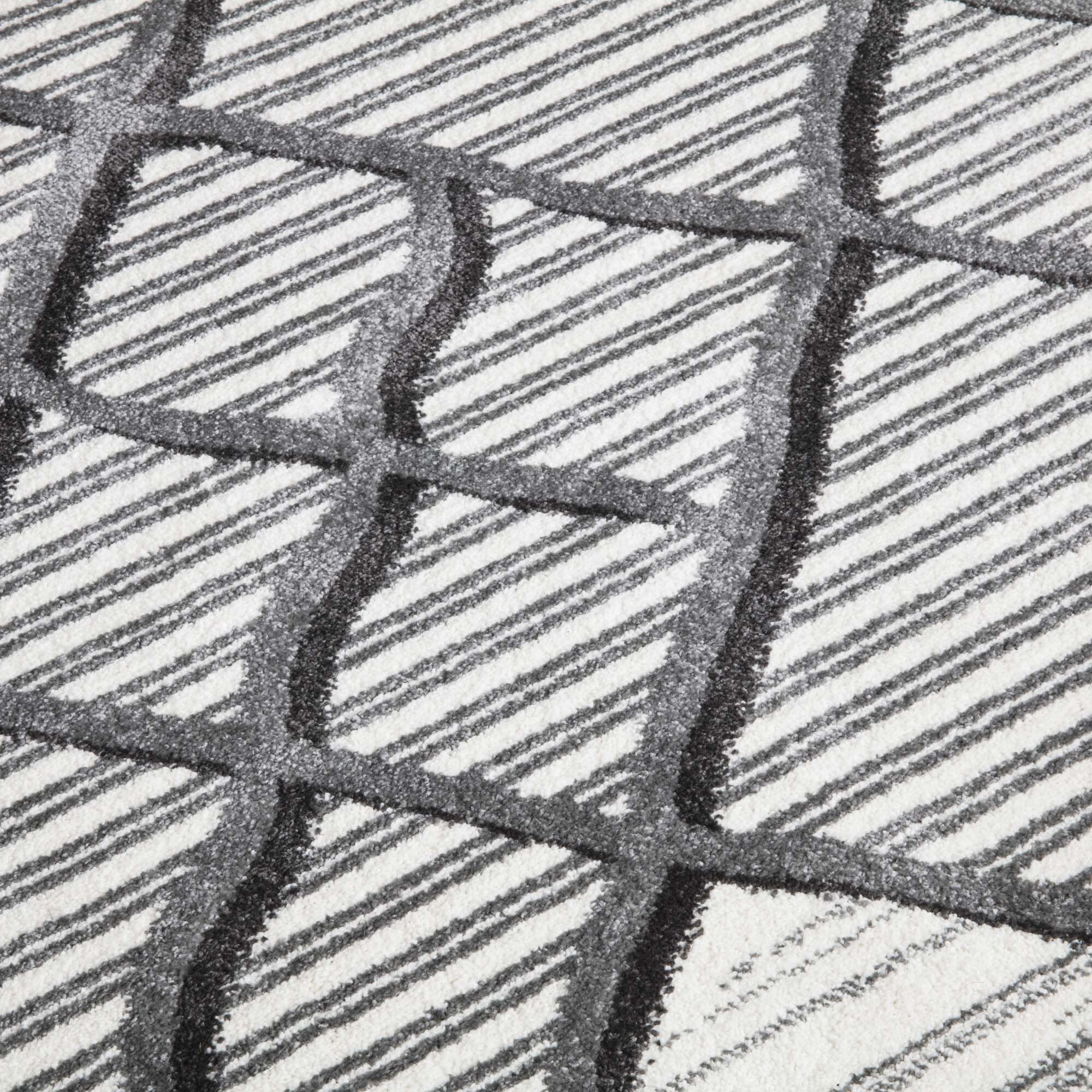 Teppich Skandinavisch Poly 569 Grau Detail3