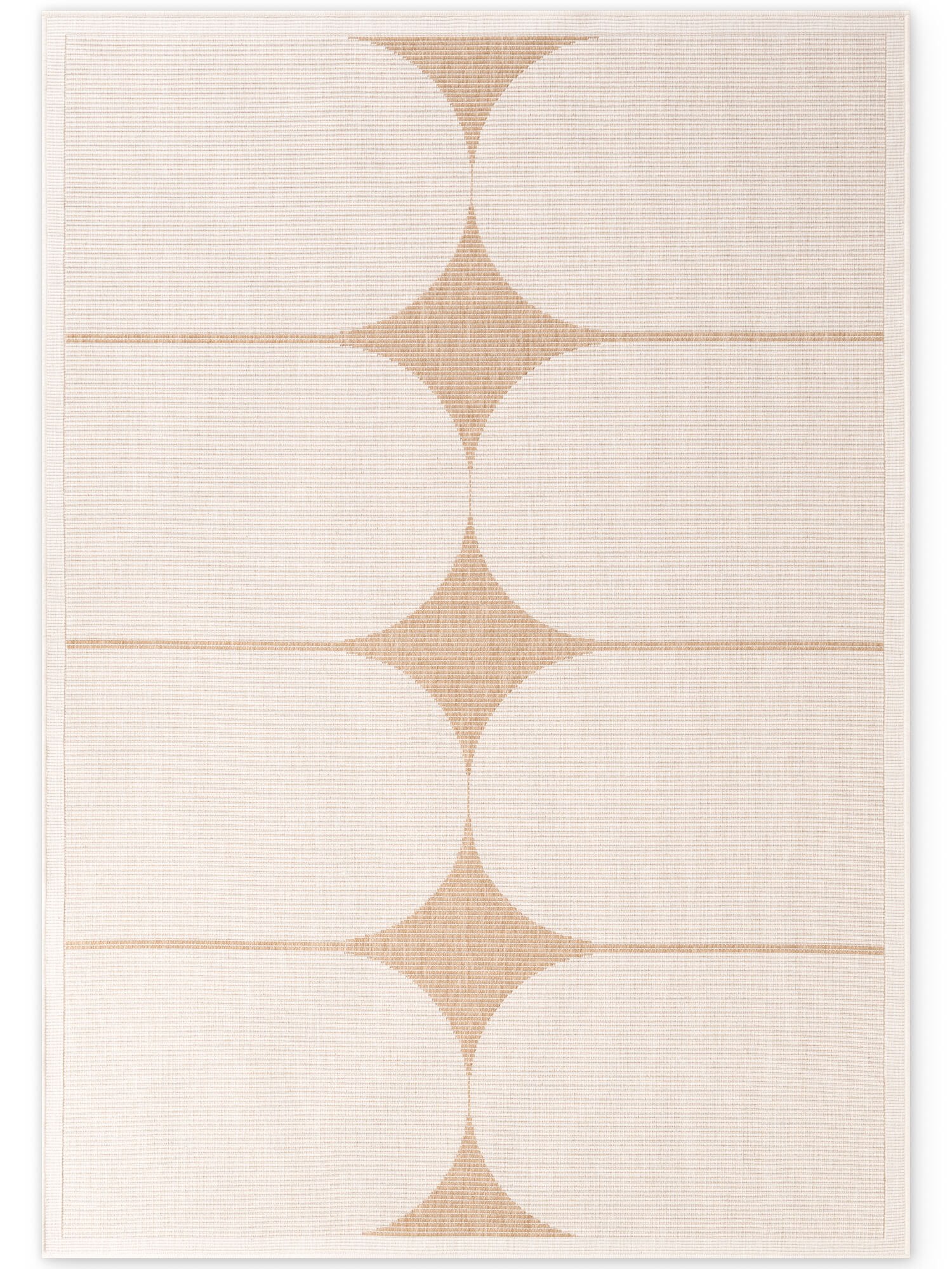 Wendeteppich In- & Outdoor Duet 6245 Gold Creme