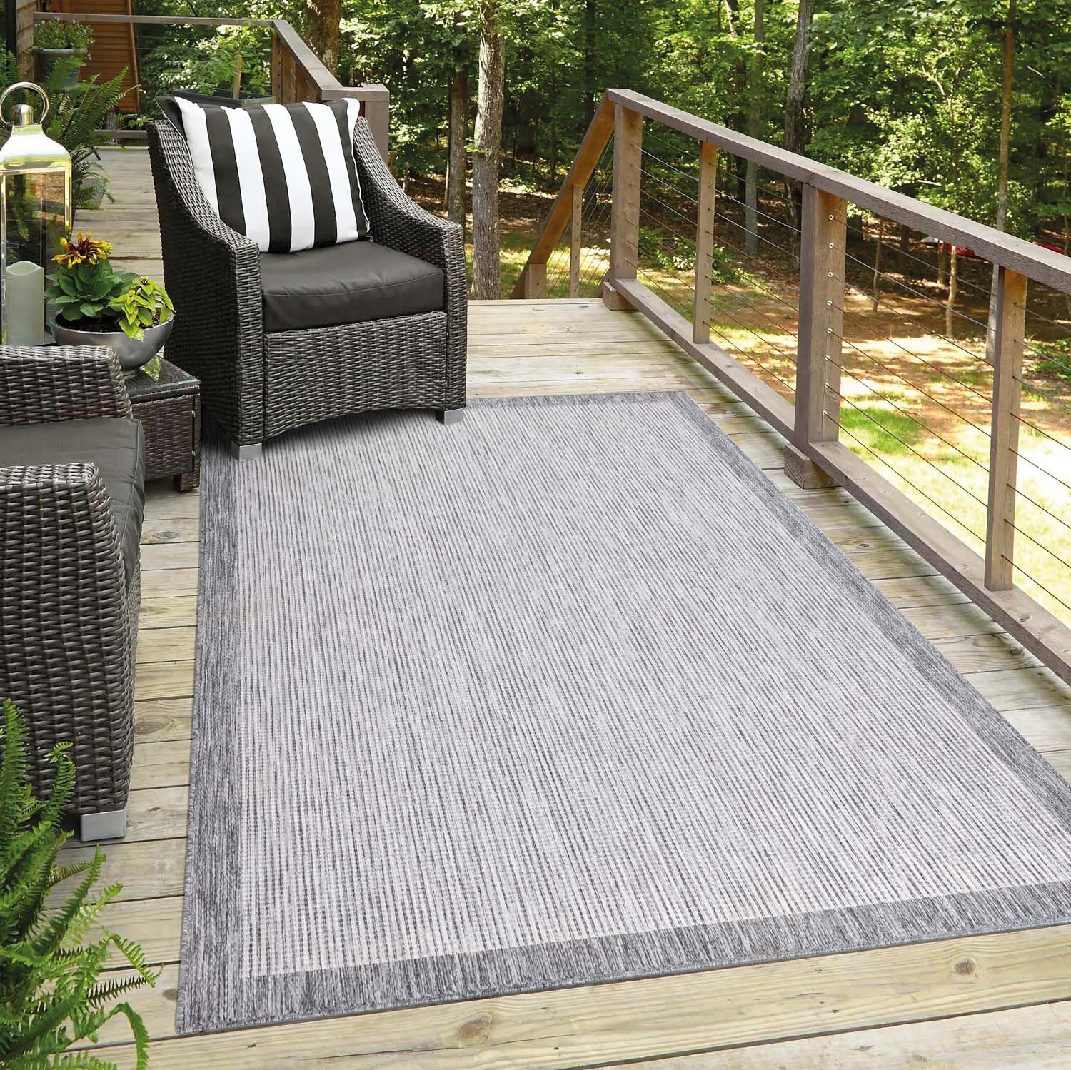  In Outdoor Teppich Nature 174 Grau 160x230 Room