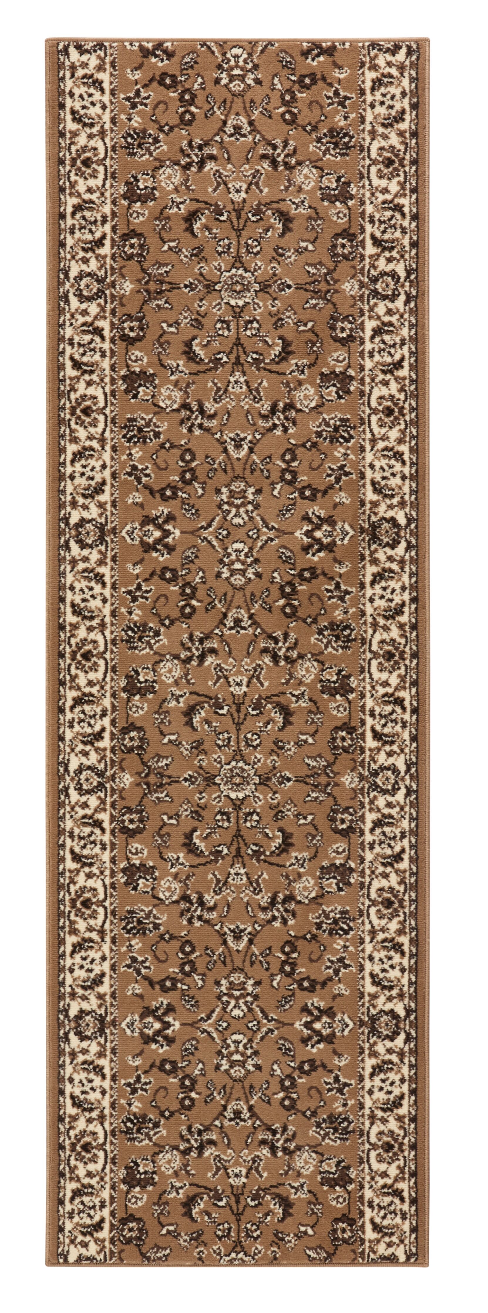 Läufer Teppich Orient Basic 2485 Taupe