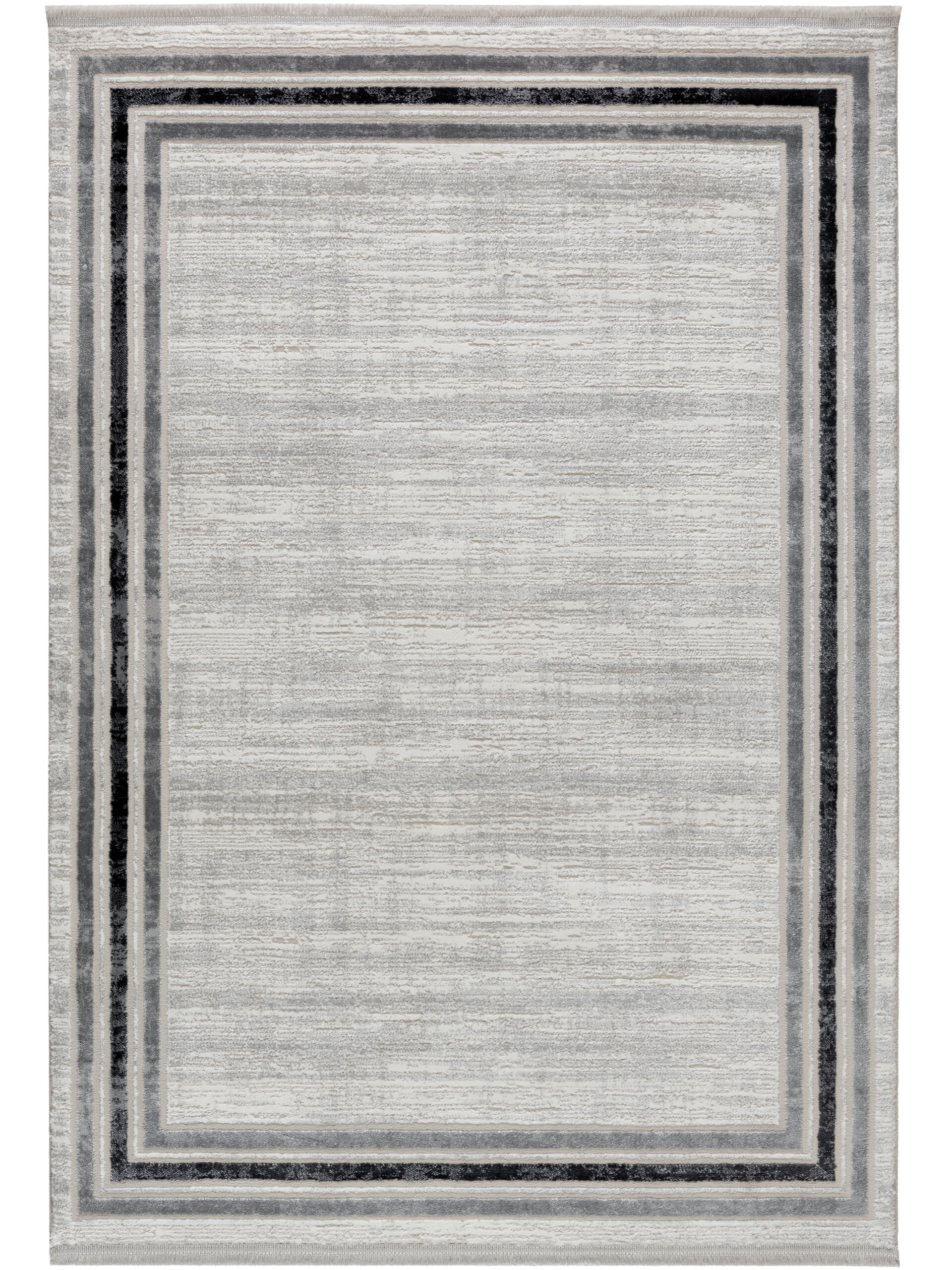 Teppich Modern Elano Grau