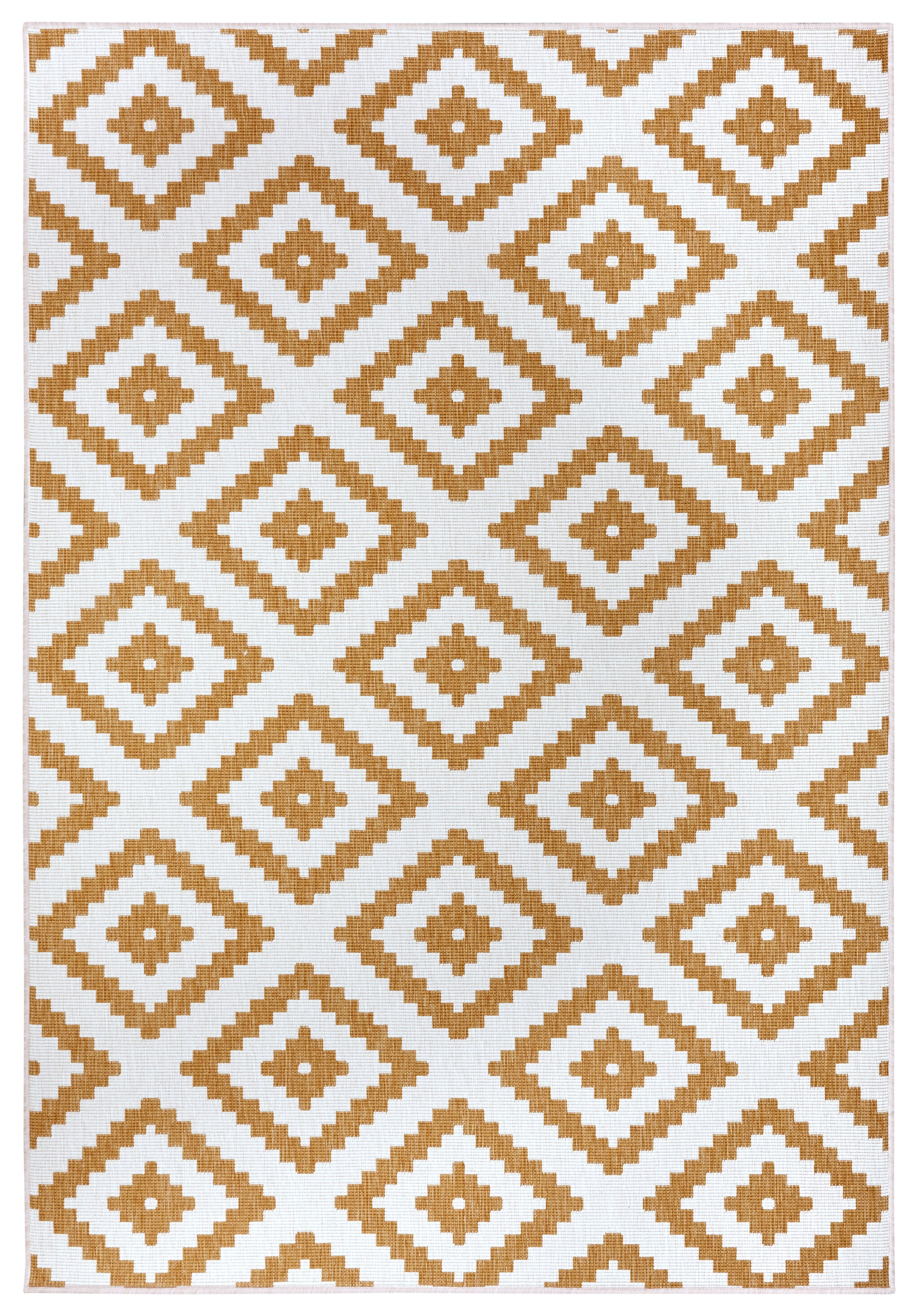 In- & Outdoor Wendeteppich Northrugs Twin 5794 Gelb