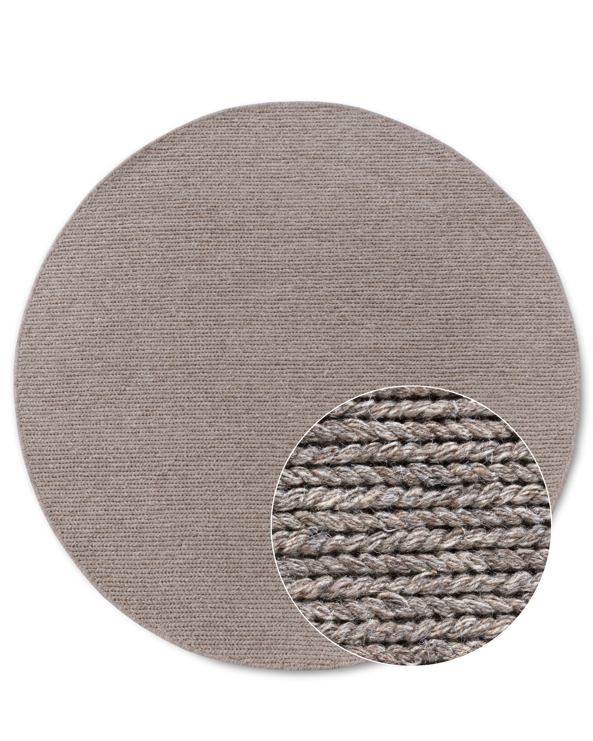 Villeroy & Boch Wollteppich 1748 Francois 6049 Linen Rund