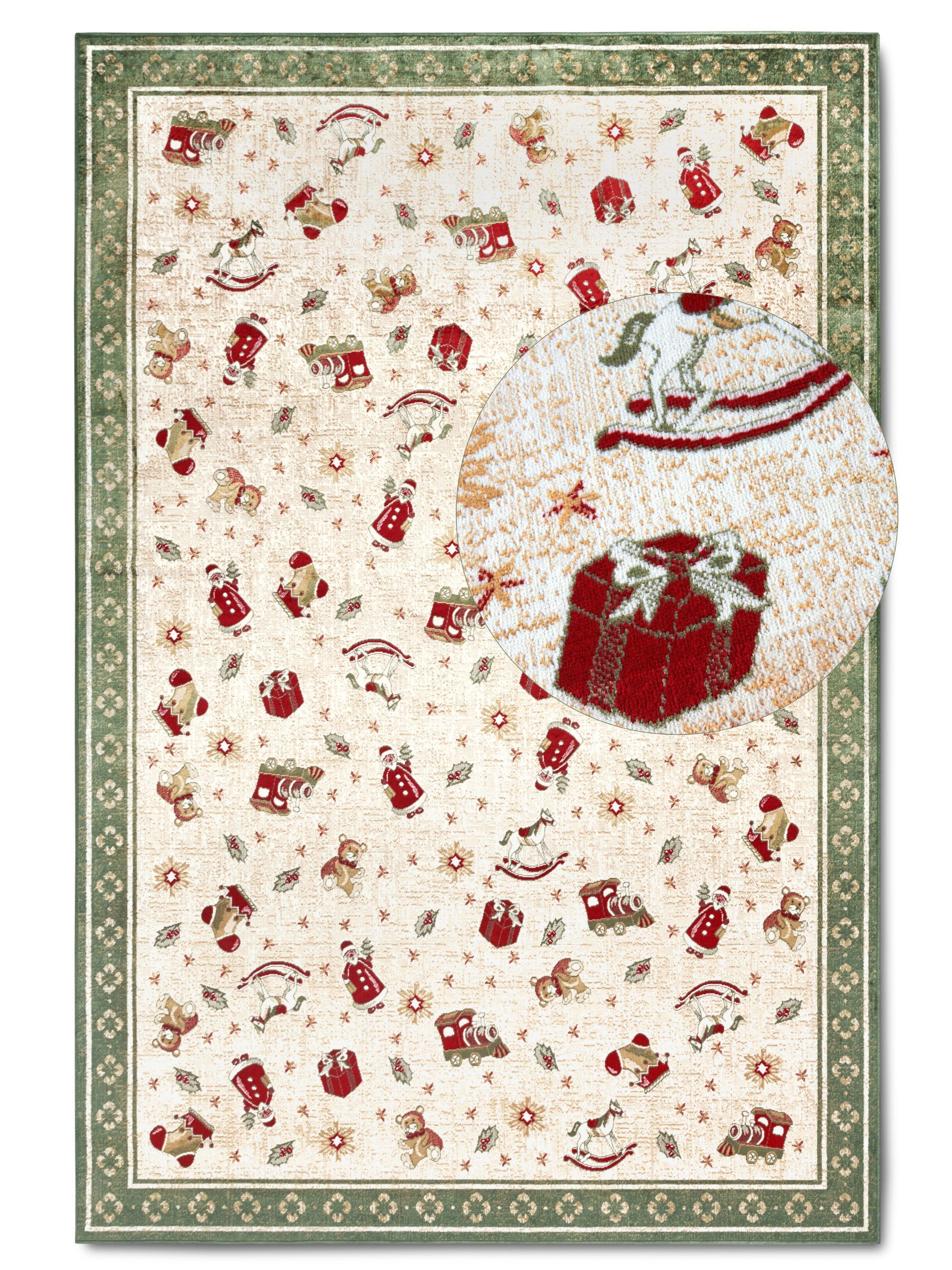  Villeroy & Boch Teppich Weihnachten Toy's Delight 6218 Grün