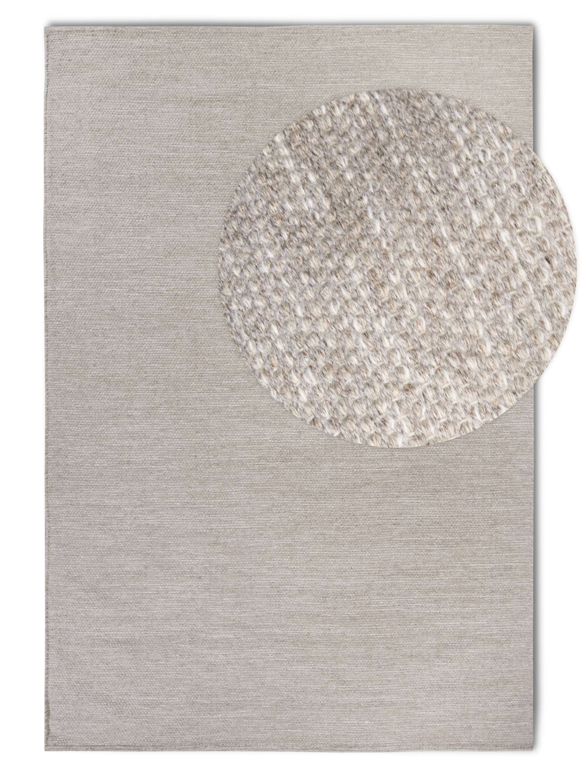 Wollteppich Delhi 6053 Beige/Weiß Wollteppich Delhi 6053 Beige/Weiß