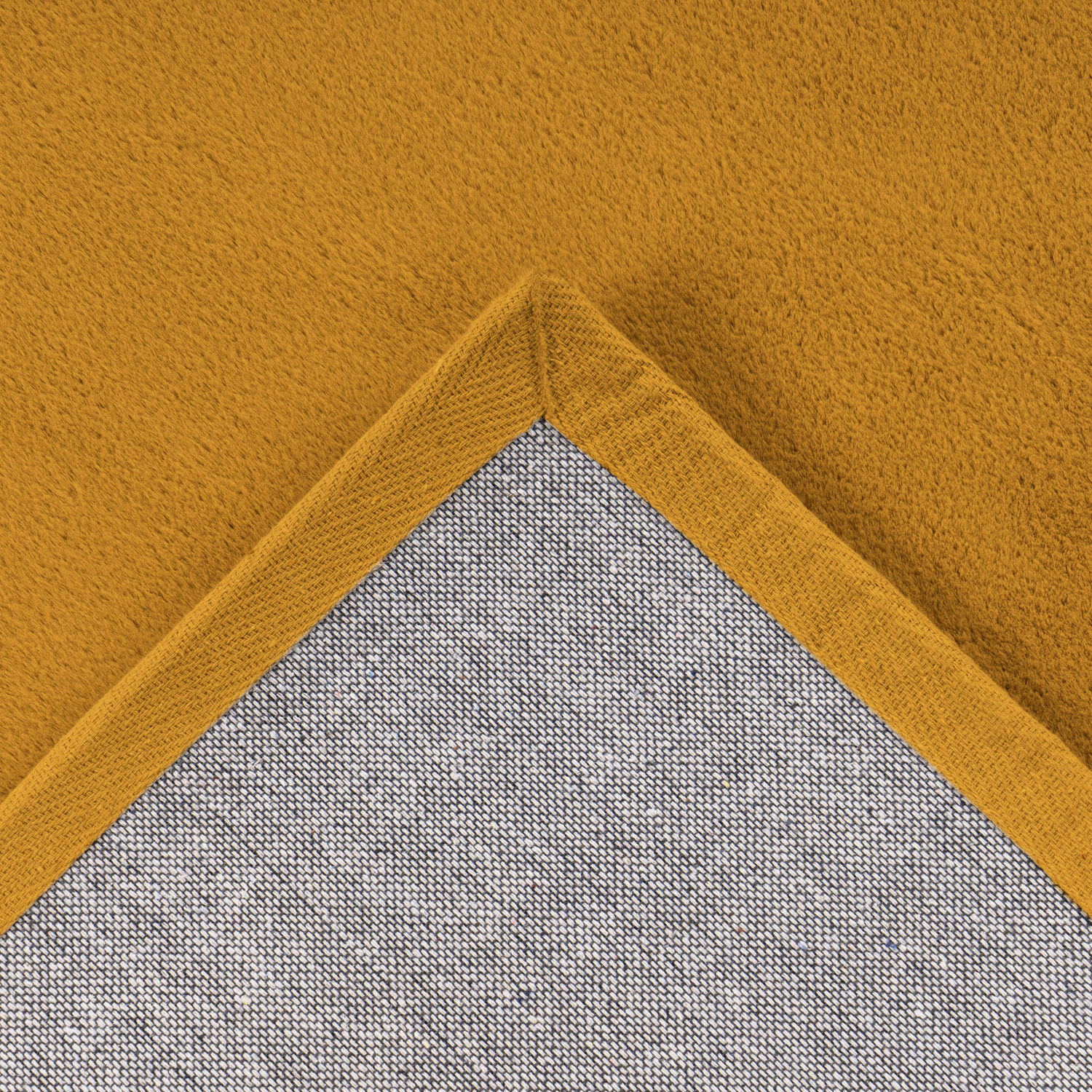 Flauschiger Teppich Mona Gold 160x230 5
