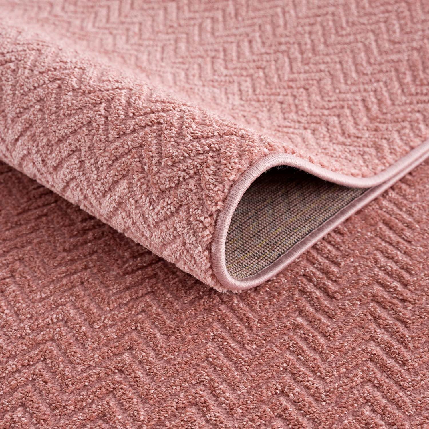 Teppich Modern Luxus Rosa 508 Detail