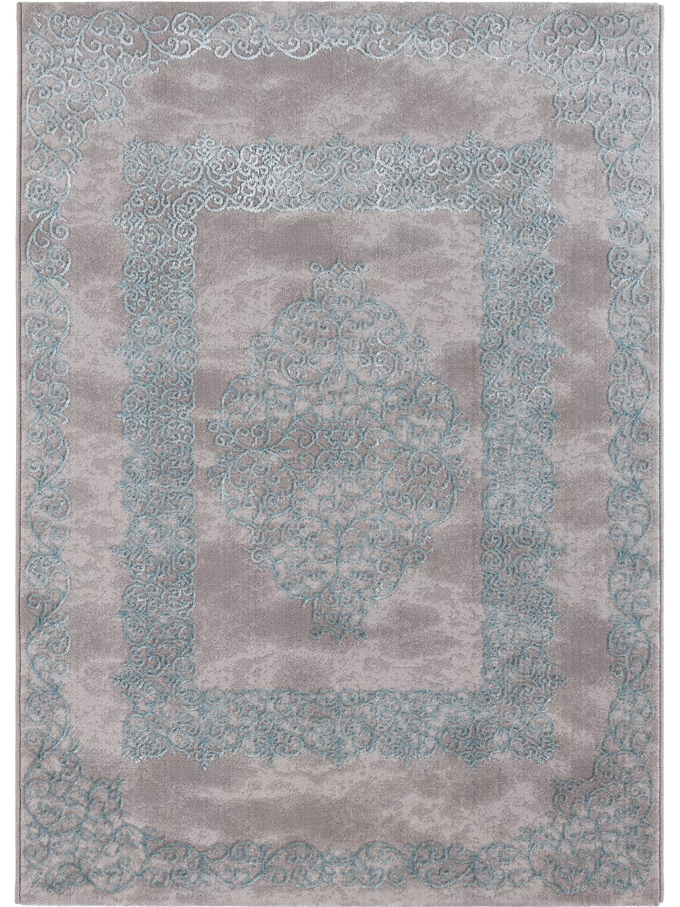 Teppich Modern Elara Blau