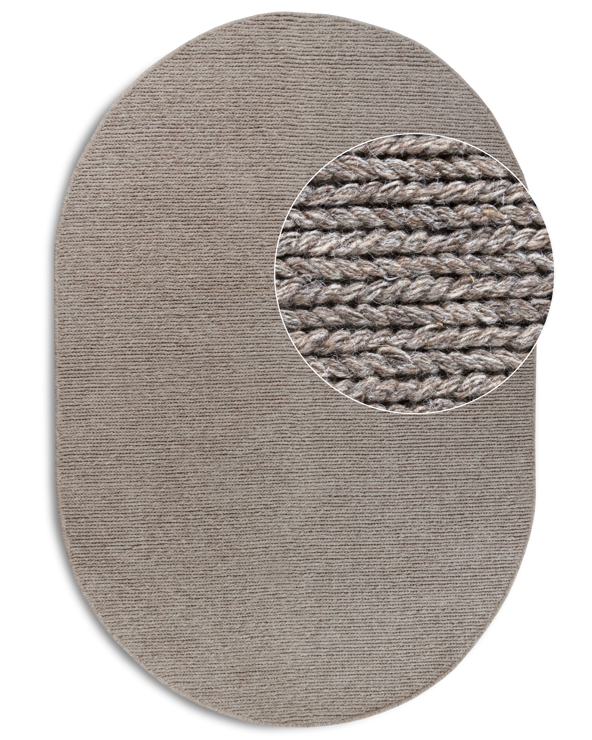 Villeroy & Boch Wollteppich 1748 Francois 6049 Linen Oval