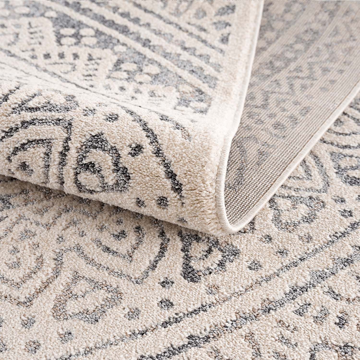 Teppich Modern Grau Deco 2561 Detail