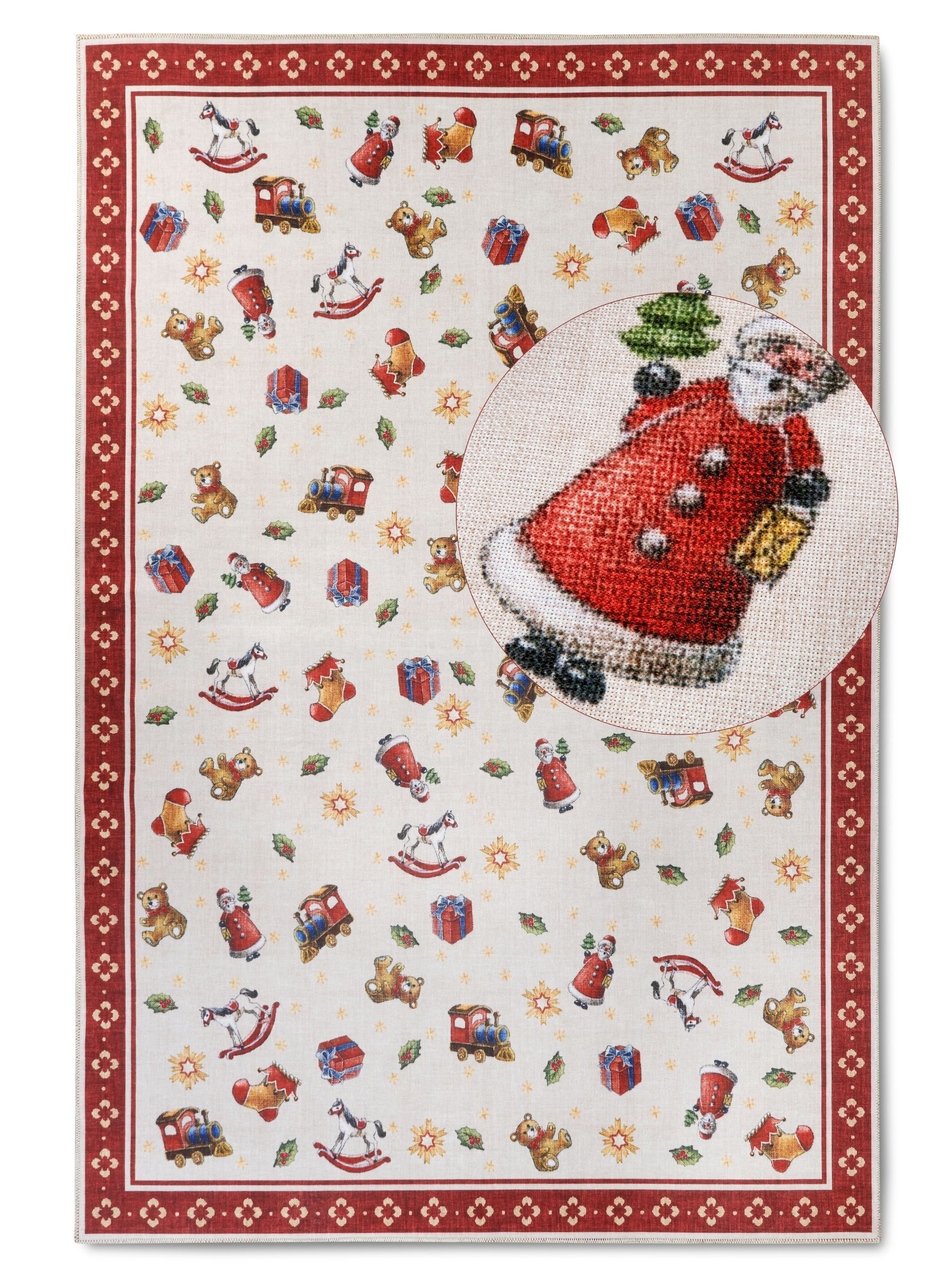  Villeroy & Boch Teppich Weihnachten Toy's Delight 6192 Rot