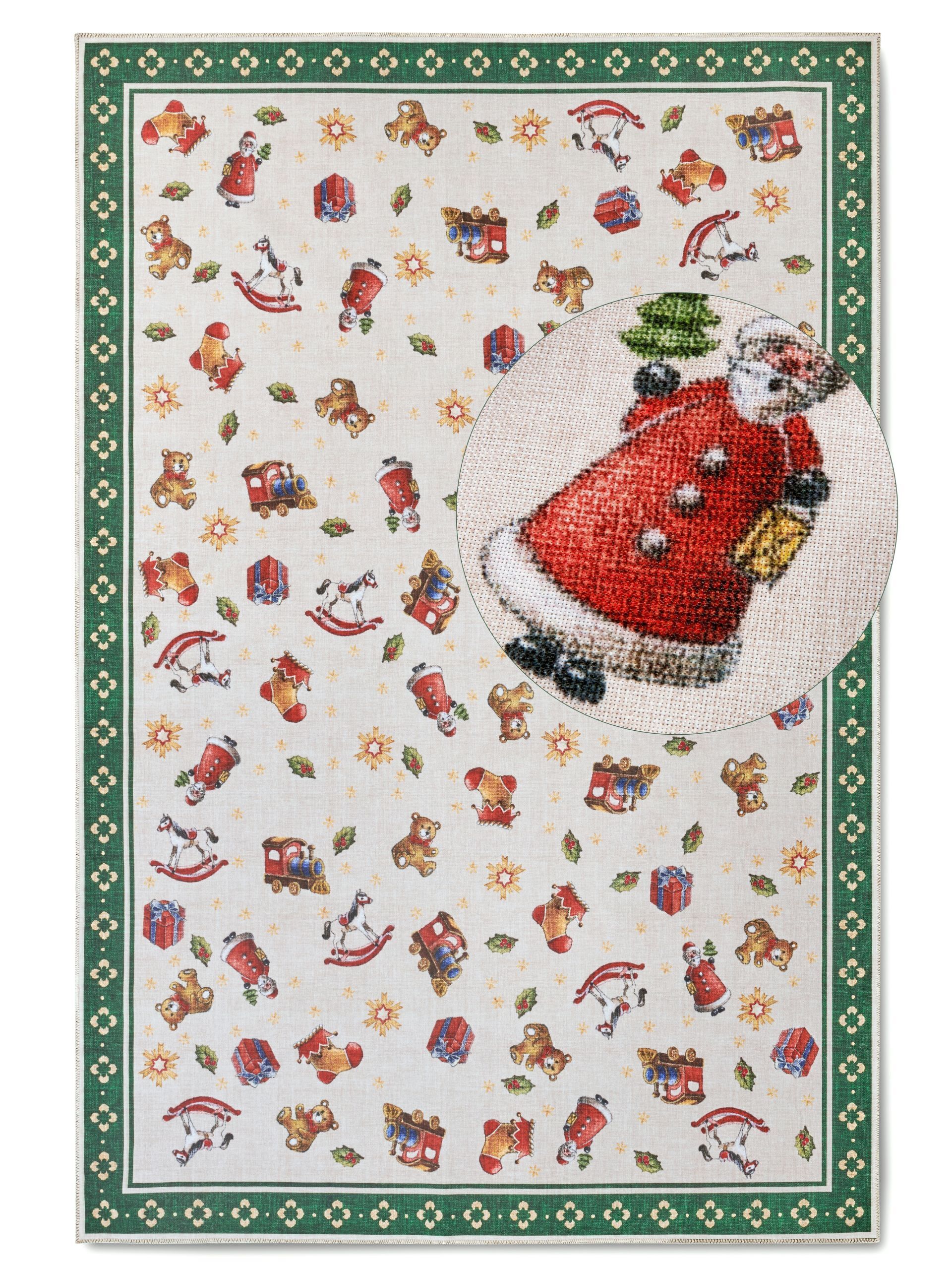  Villeroy & Boch Teppich Weihnachten Toy's Delight 6193 Grün