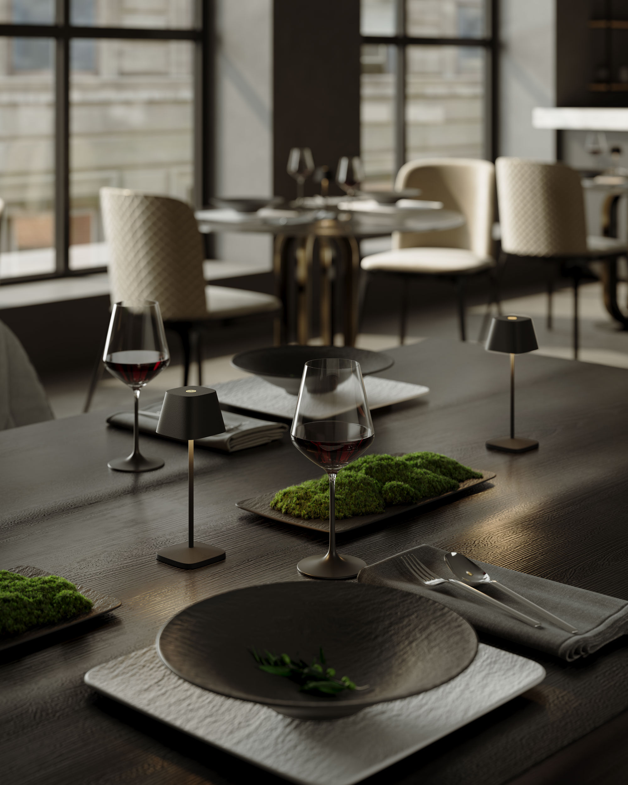 Villeroy & Boch NEAPEL MICRO RC Akku-Tischleuchte In- & Outdoor