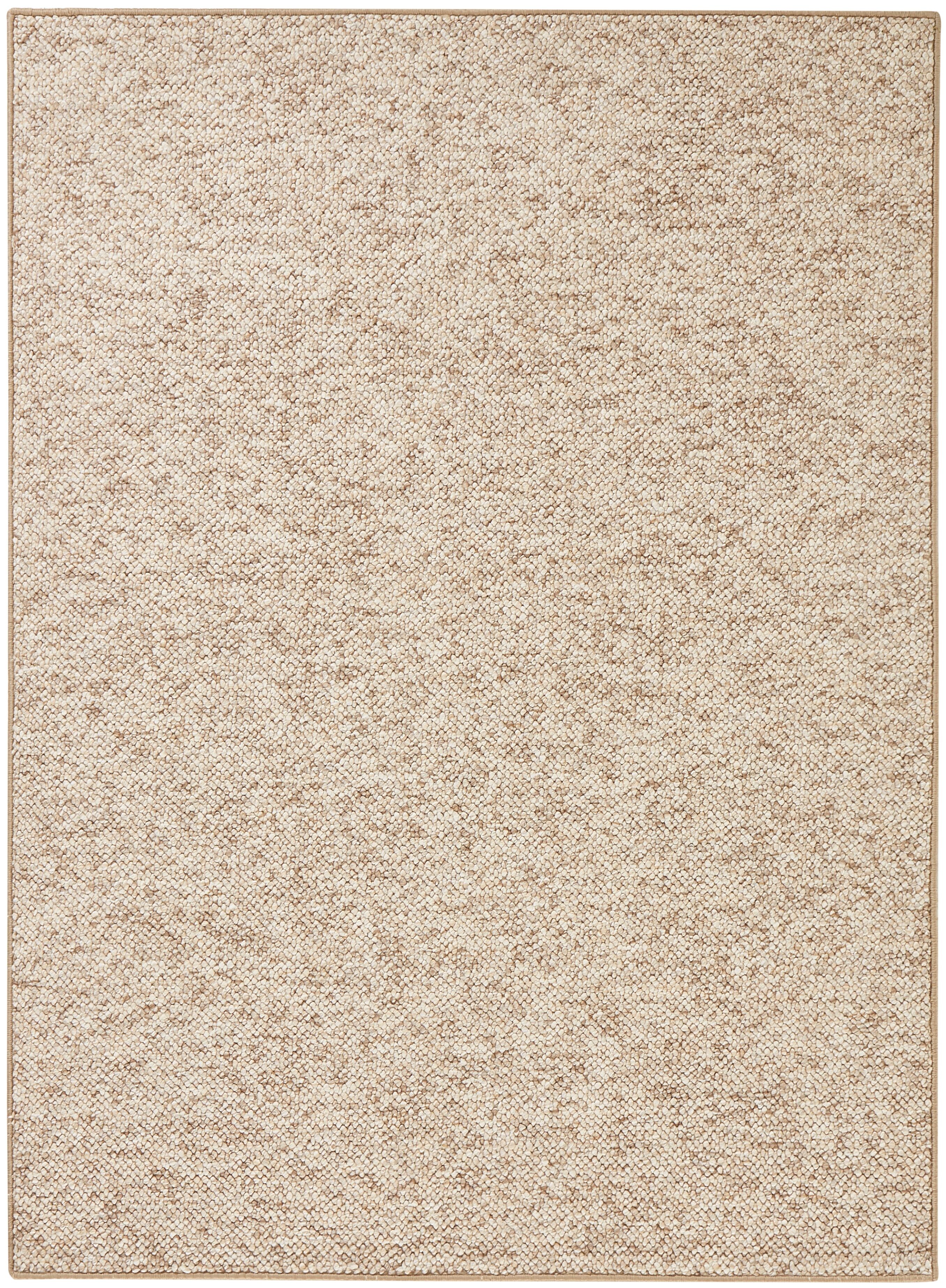 Teppich Wolle-Optik Wolly 2842 Beige/Braun