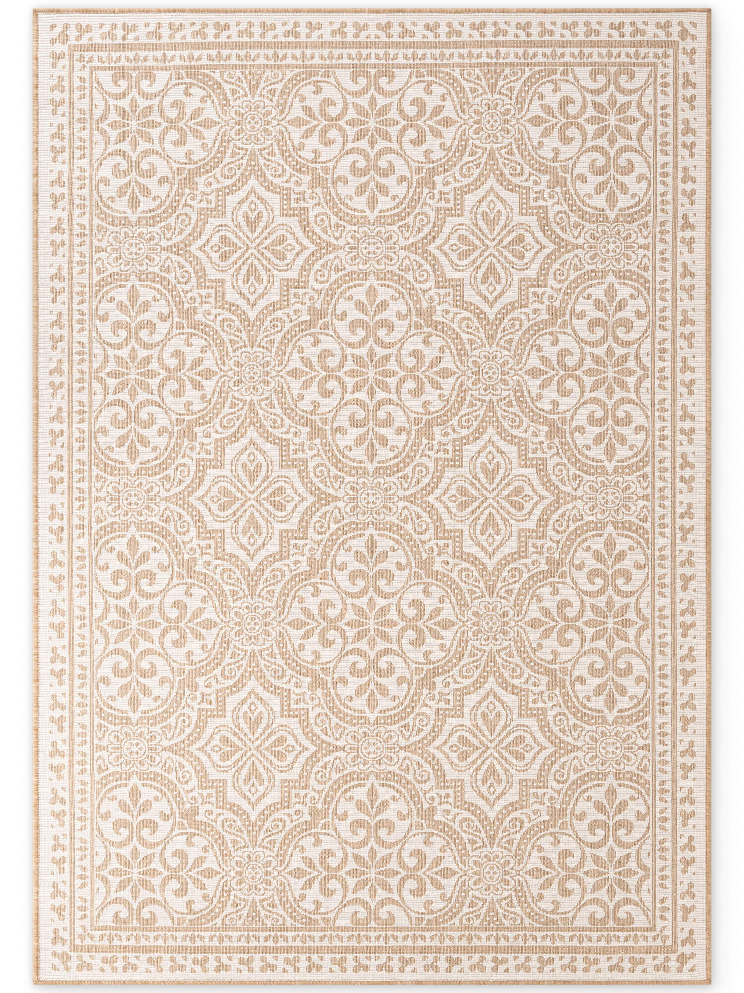 Wendeteppich In- & Outdoor Duet 6252 Gold Beige