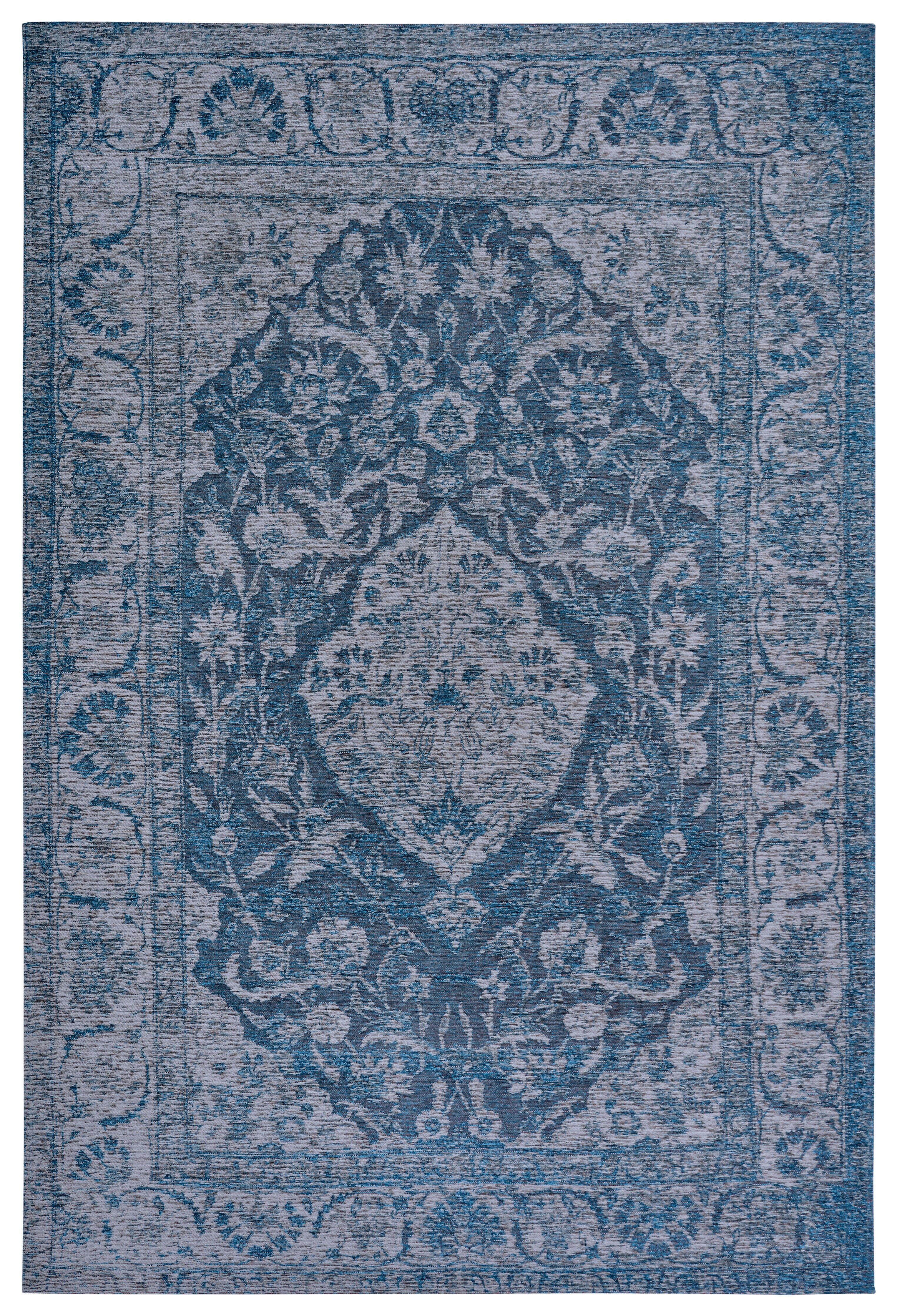 Teppich Medaillon Catania 5888 Blau