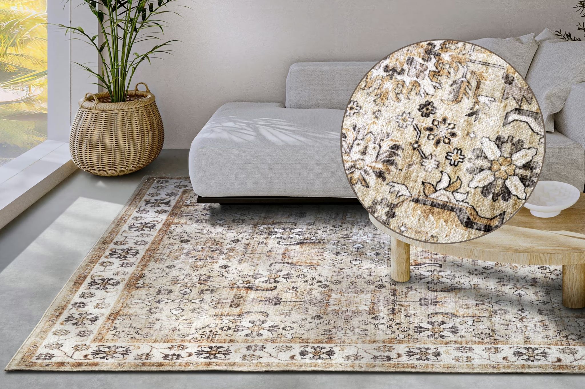 Teppich-Elle-Decoration-Vintage-Teppich Teppich-Elle-Decoration-Vintage-Teppich